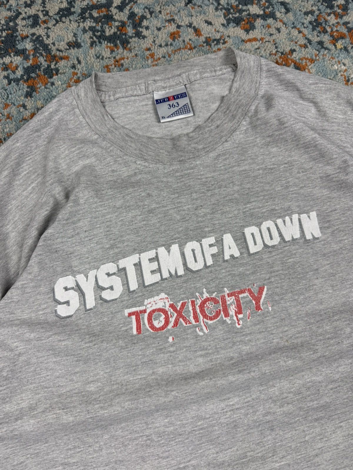 Band Tees Rare Vintage 2002 System of a down toxicity tour band tee Size US XL / EU 56 / 4 - 5 Thumbnail