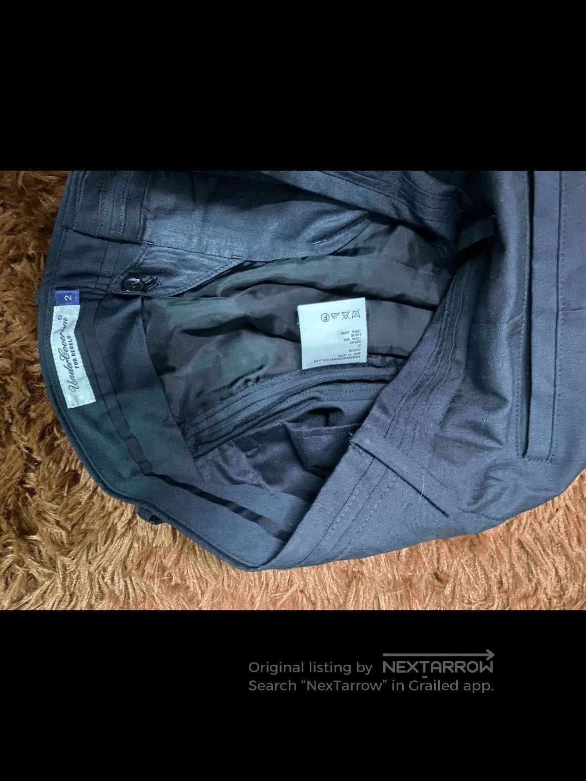 Undercover Sz 2 Undercover 10SS PAttern Stitches Trousers. Size US 30 / EU 46 - 3 Thumbnail