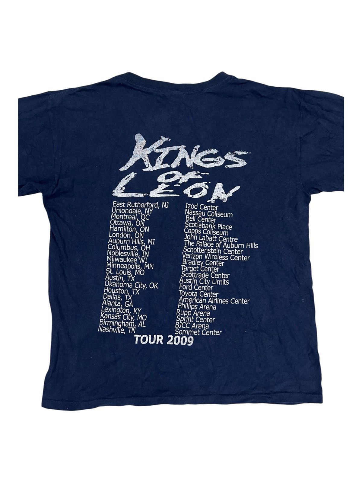 Band Tees × Vintage Y2K Vintage King of Leon 2009 Concert Tour Line Up Shirt Size US M / EU 48-50 / 2 - 4 Thumbnail