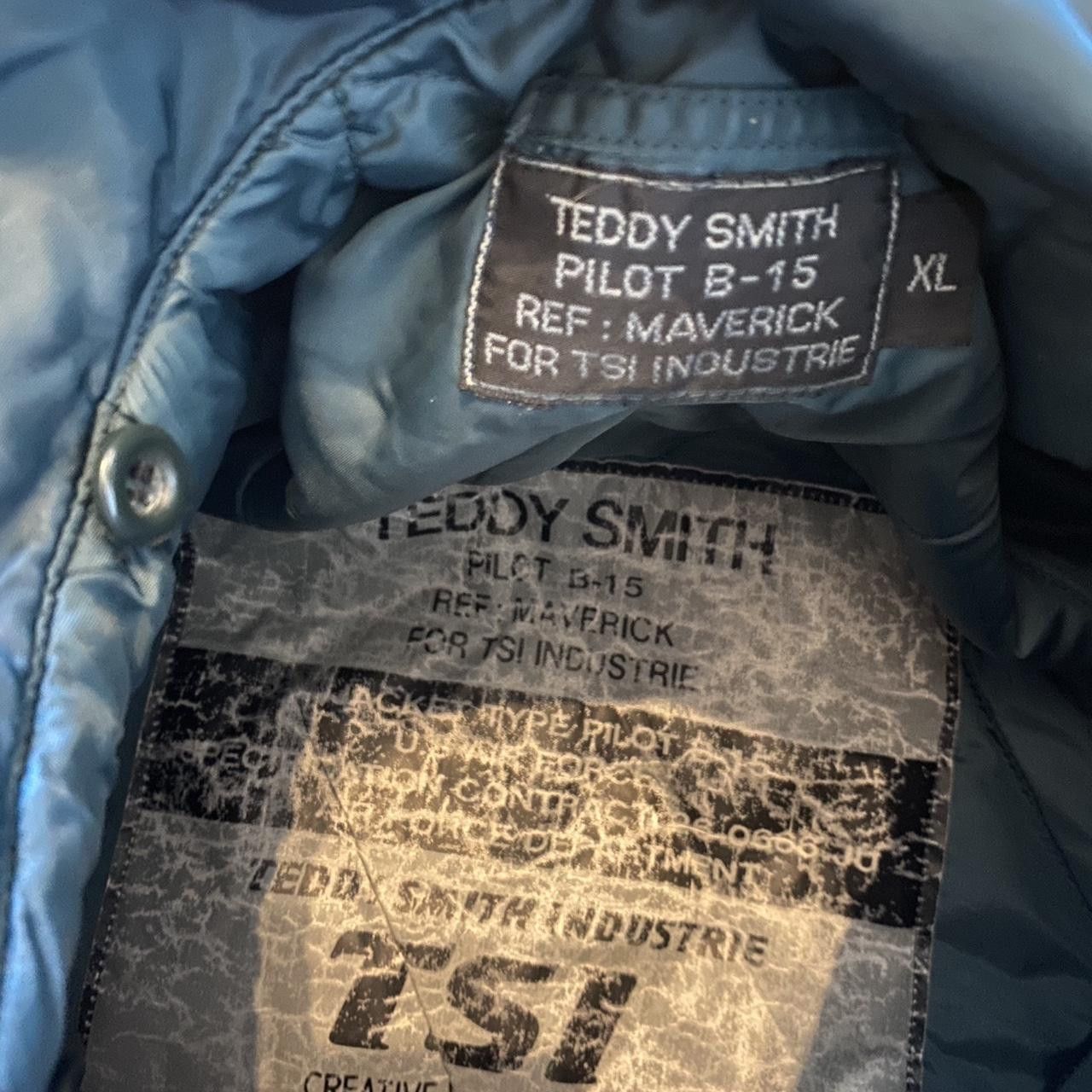 Other Teddy Smith navy bomber jacket with fur collar Miliatry Size US XL / EU 56 / 4 - 5 Thumbnail