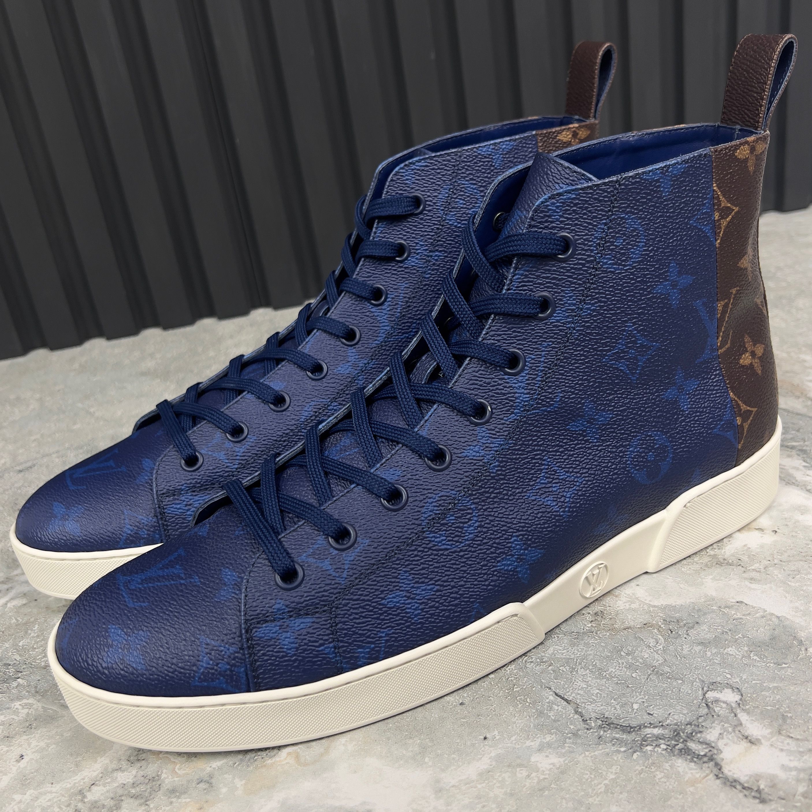 Louis Vuitton Louis Vuitton Match Up Sneakers Taigagrama Leather Size US 9.5 / EU 42-43 - 1 Thumbnail