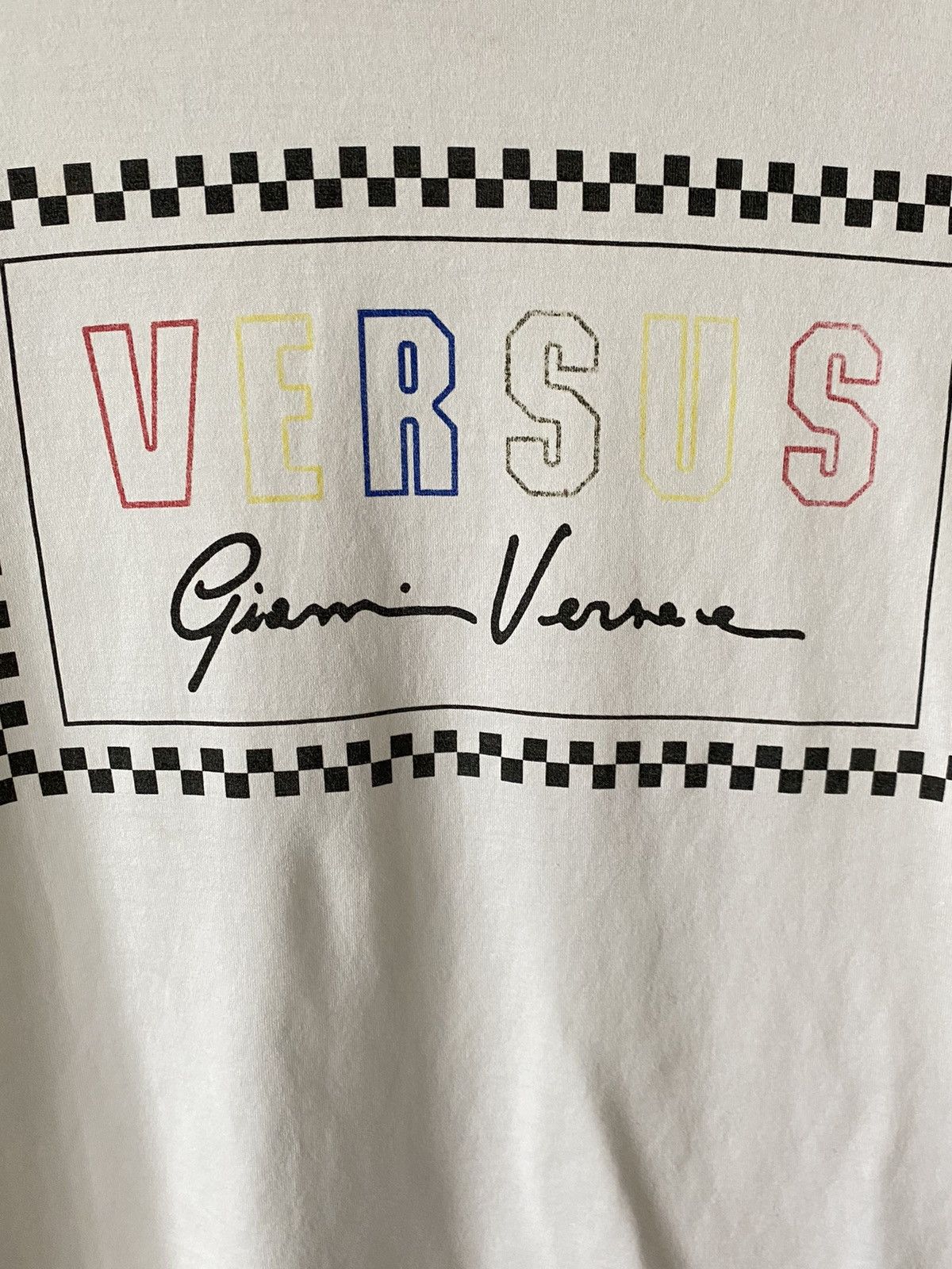Versace Gianni Versace Versus graphic logo slim fit W’s T-shirt Size S / US 4 / IT 40 - 4 Thumbnail