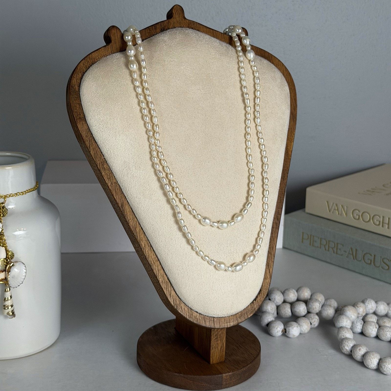 Other Classic VTG 1980s 66" 5mm Faux Pearl Flapper-Length Necklace Size ONE SIZE - 2 Thumbnail