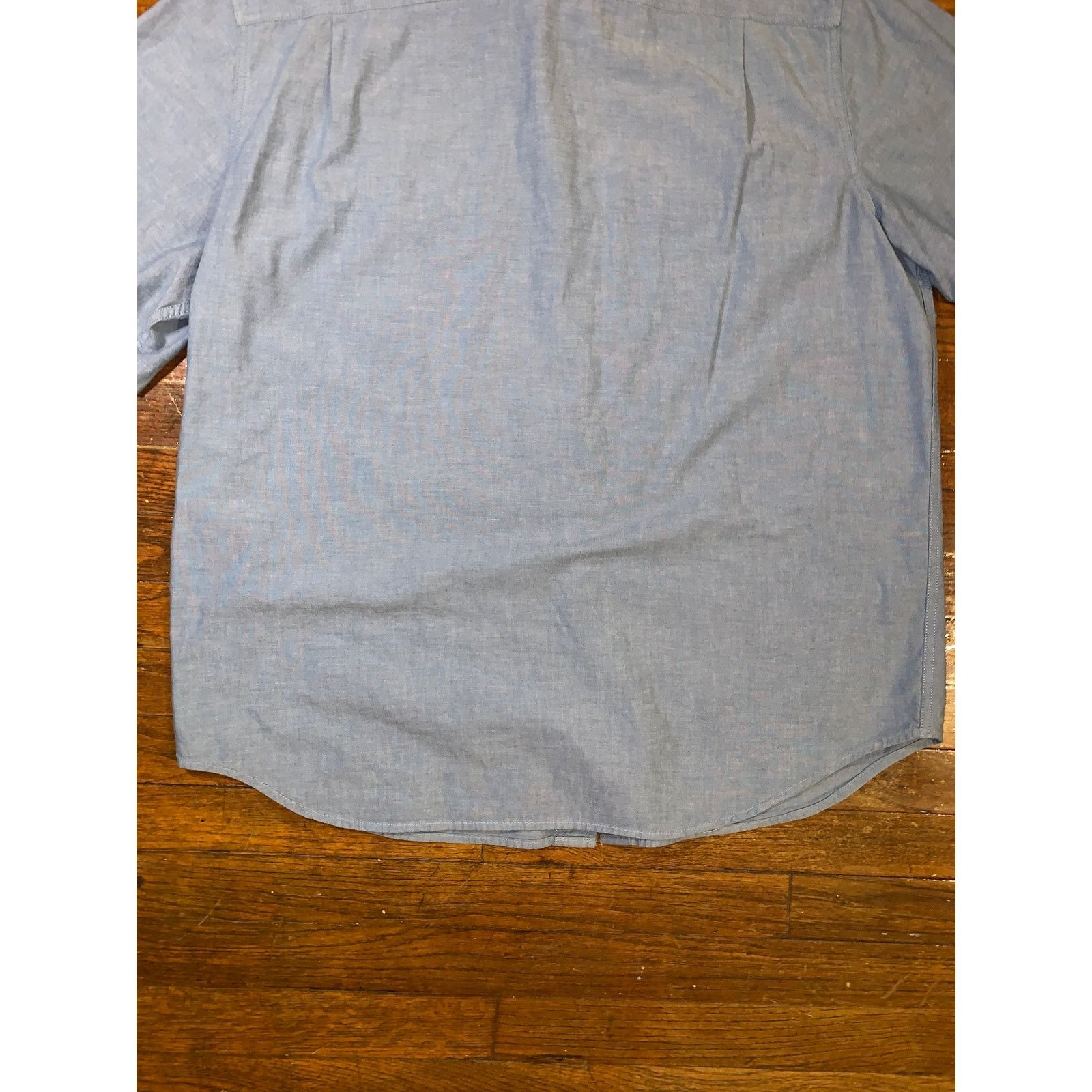 Carhartt Carhartt Light Blue Work Shirt Short Sleeve Relaxed Fit Size US XL / EU 56 / 4 - 9 Thumbnail