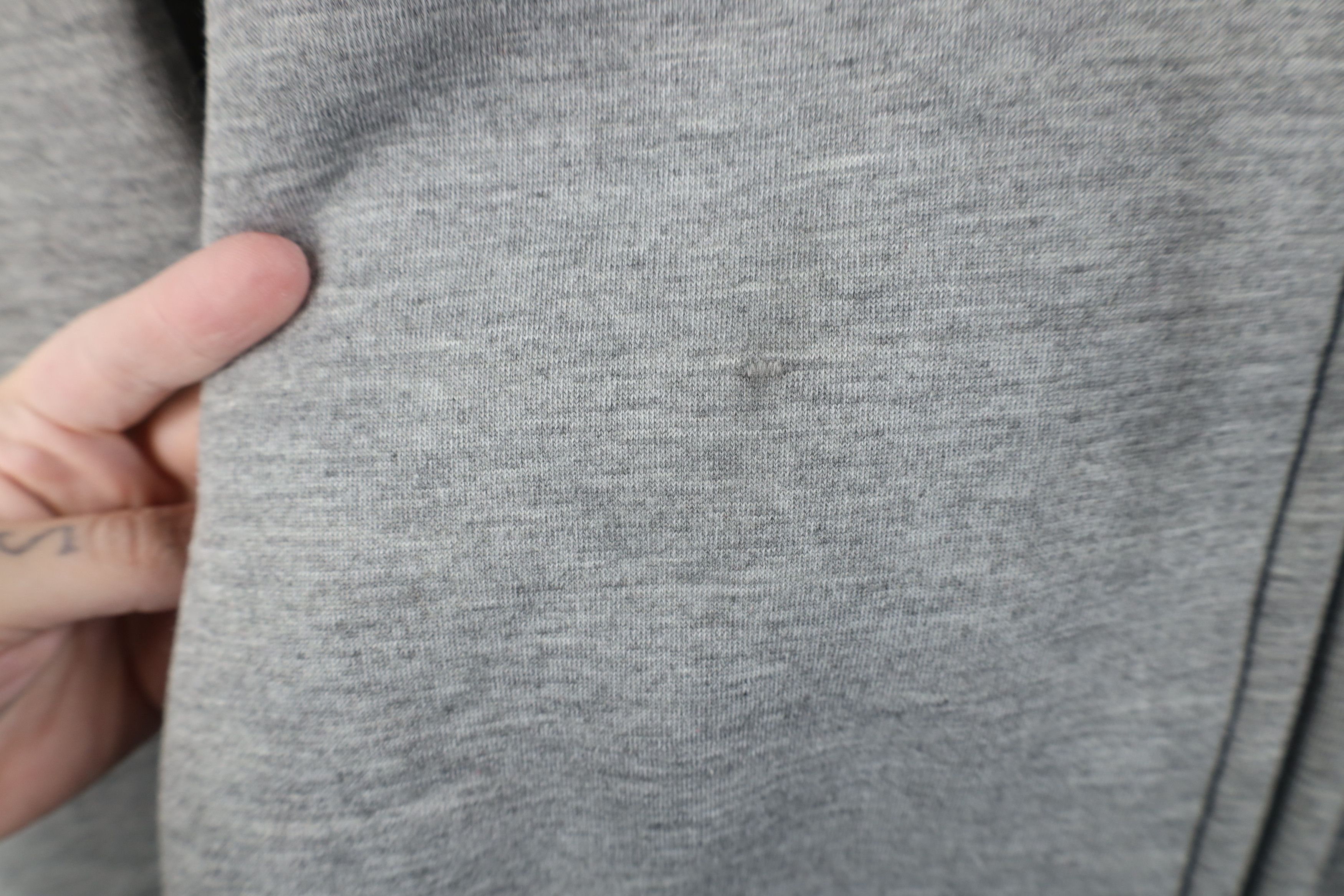 Vintage Vintage 90s Y2K Streetwear Heavyweight Full Zip Hoodie Gray Size US XXL / EU 58 / 5 - 4 Thumbnail