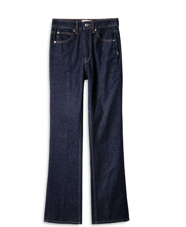 Zadig & Voltaire Zadig & Voltaire Poete Bootcut Flare Denim Jeans in Brut 26 Size 26" / US 2 / IT 38 - 3 Thumbnail