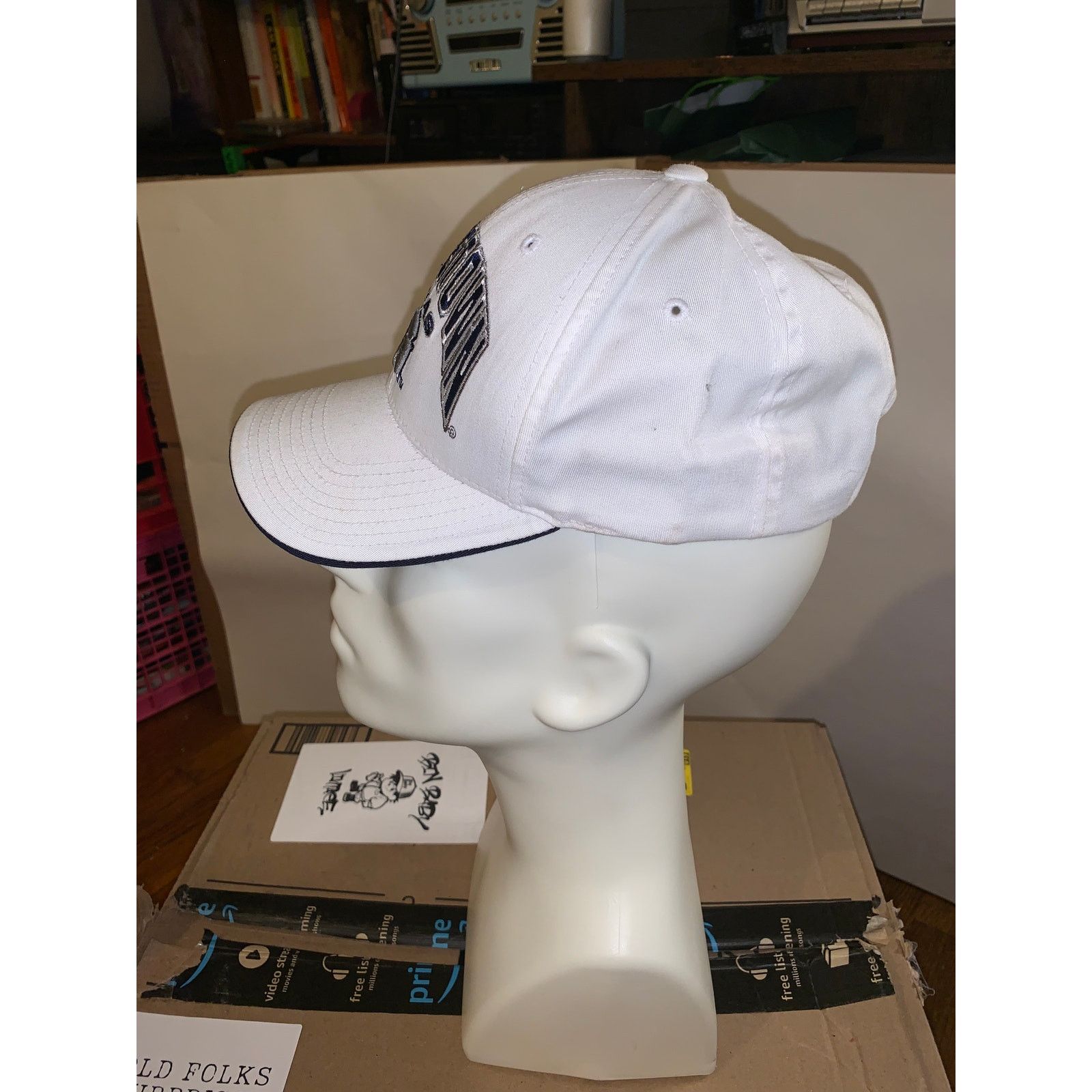 Colosseum Athletics Georgetown Hoyas Hat White Adjustable NCAA Colosseum Size ONE SIZE - 5 Thumbnail