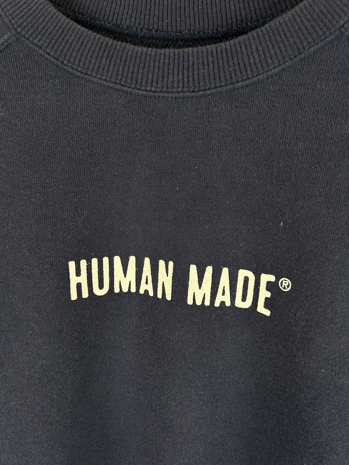 Human Made Human Made Back Logo Sweatshirt Size US XL / EU 56 / 4 - 6 Thumbnail