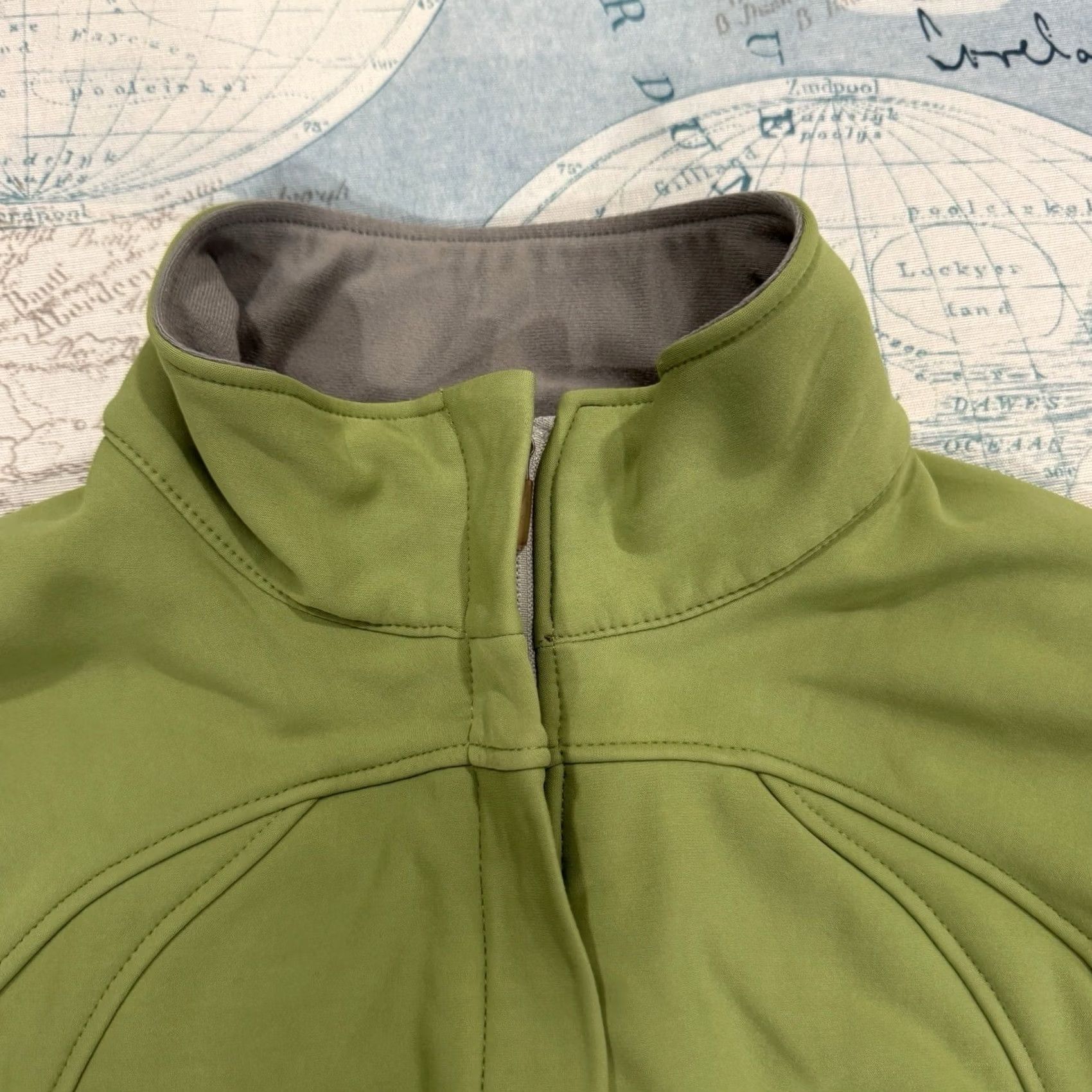 Vintage L.L. Bean Soft Shell Wind Stopper Jacket Zip Women S Green 0AKM4 Size S / US 4 / IT 40 - 6 Thumbnail