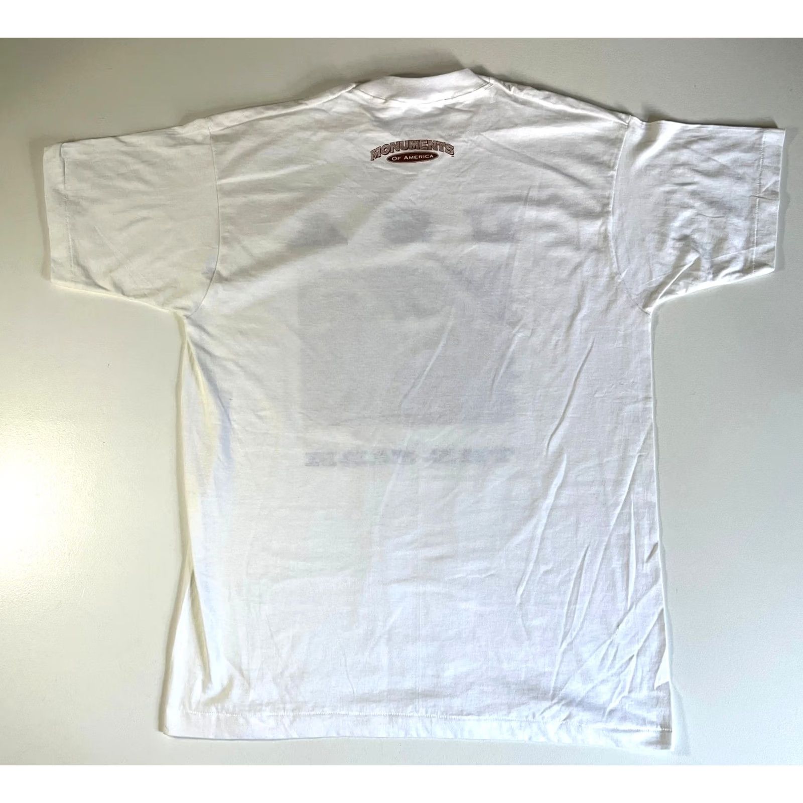 Fruit Of The Loom VINTAGE Fruit of the Loom The Farm USA T-Shirt Unisex Adults XL White Crew Neck Short Sleeve Size US XL / EU 56 / 4 - 3 Thumbnail
