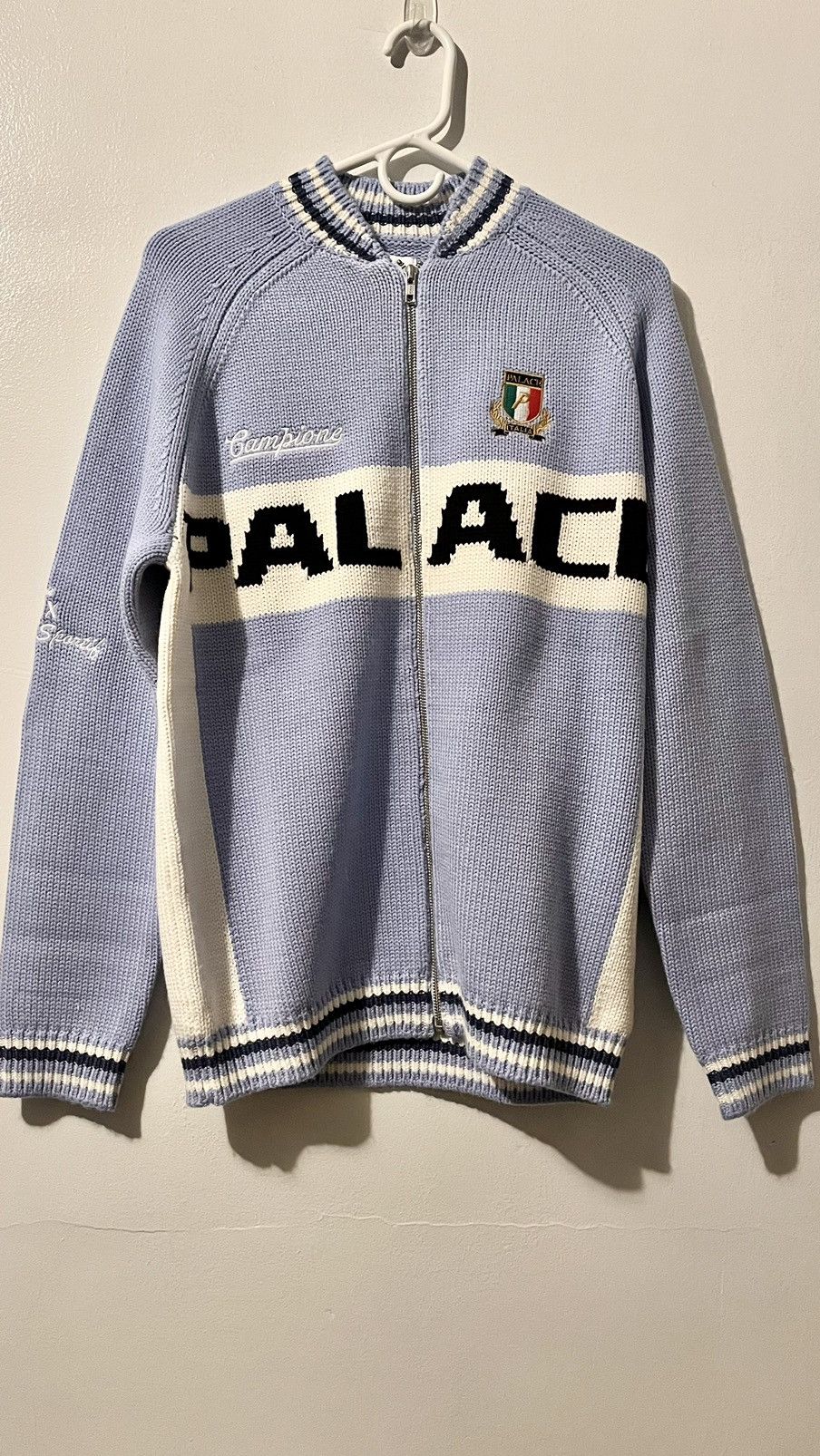 Palace Palace SS23 Cycle Knit 'Blue' | Grailed
