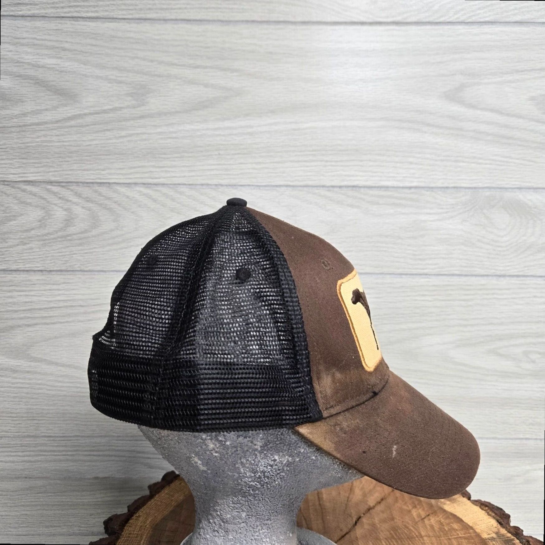 Vintage Richardson USA Southern Snap Adjustable Baseball Cap Hat Mens Brown Size ONE SIZE - 2 Thumbnail