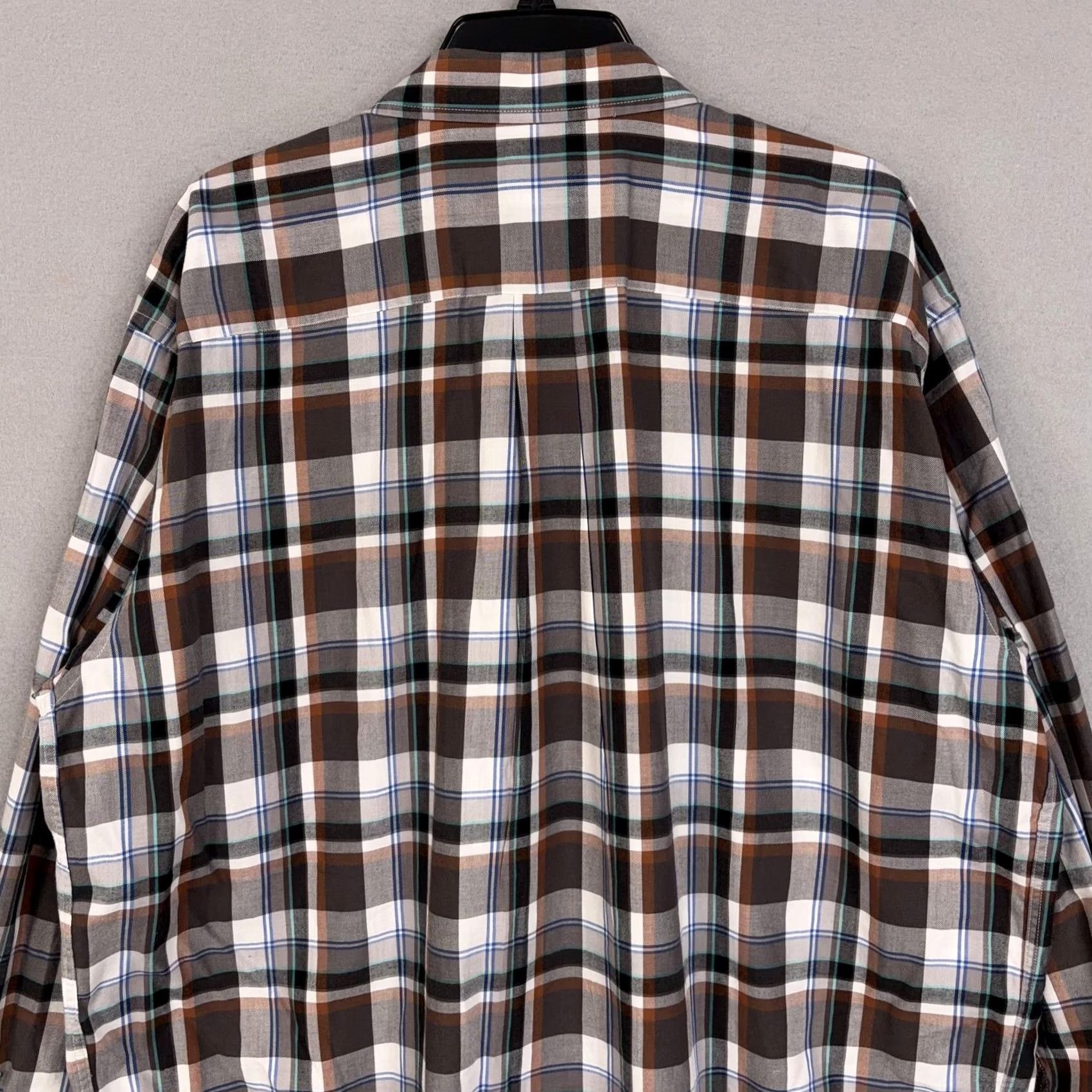 Patagonia Patagonia Shirt Mens XL Brown Plaid Organic Cotton Long Sleeve Button-Up Outdoors Gorp Size US XL / EU 56 / 4 - 7 Thumbnail
