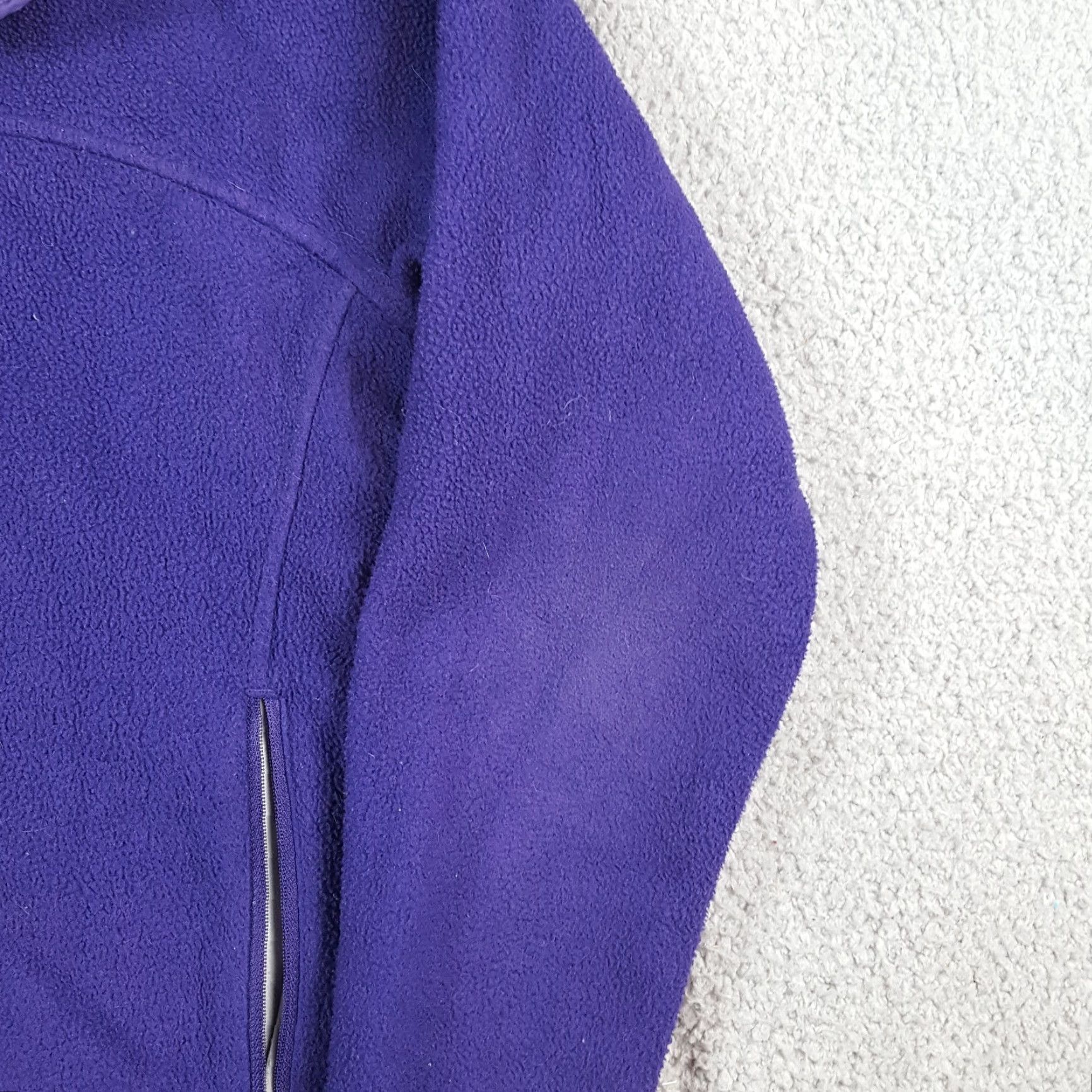 Marmot Marmot Purple Fleece Full Zip Up Jacket Women's M Outdoor Hiking Windbreaker Size M / US 6-8 / IT 42-44 - 4 Thumbnail