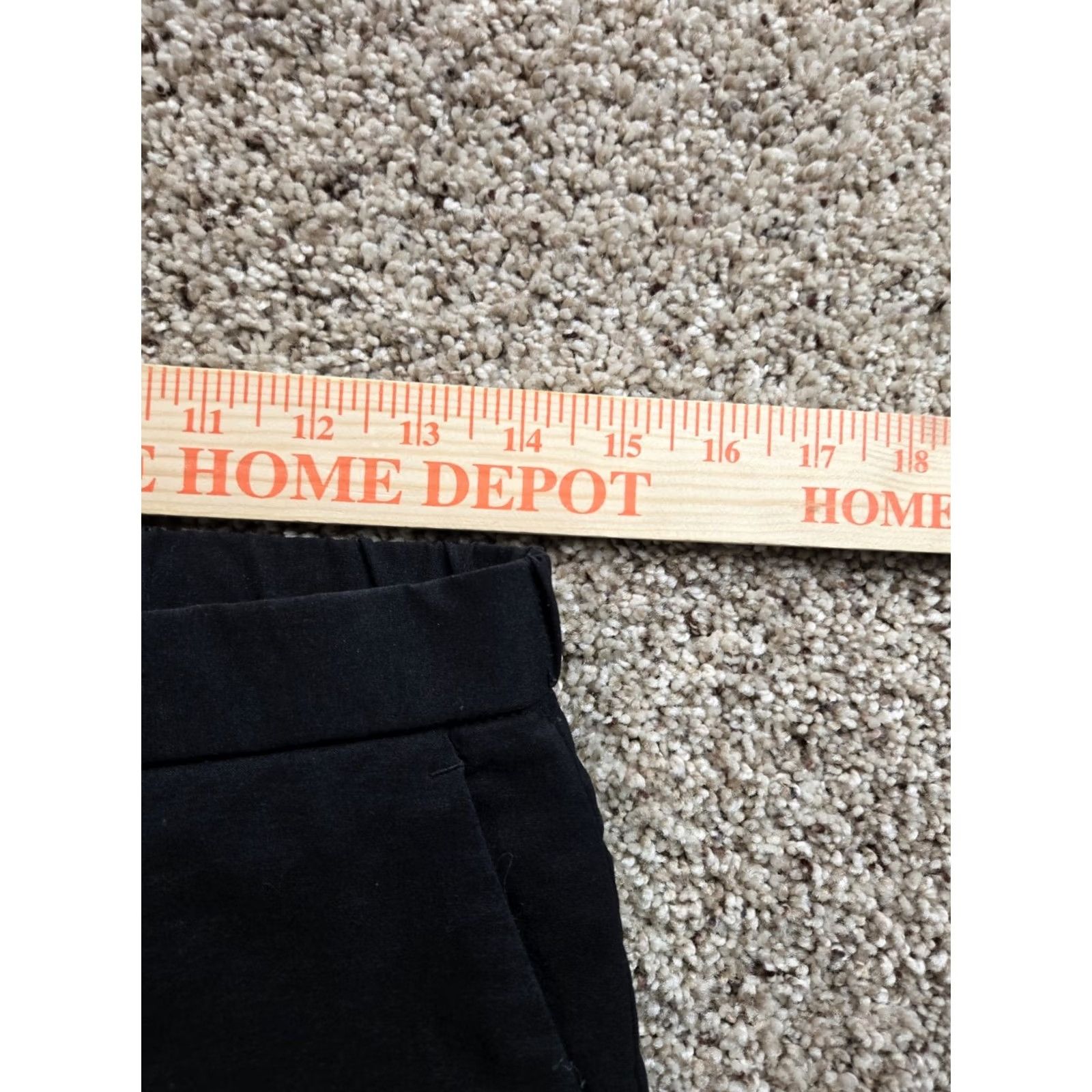 Uniqlo Uniqlo Chino Pants Womens Small Black Pull On Drawstring Fleece Lined Tapered Size 28" / US 6 / IT 42 - 7 Thumbnail