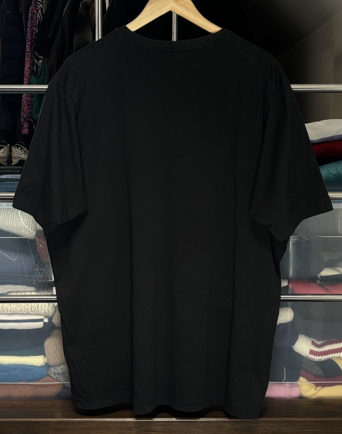 Jil Sander × Uniqlo +J Uniqlo x Jil Sander Plain Oversized Black T-Shirt Size US L / EU 52-54 / 3 - 4 Thumbnail