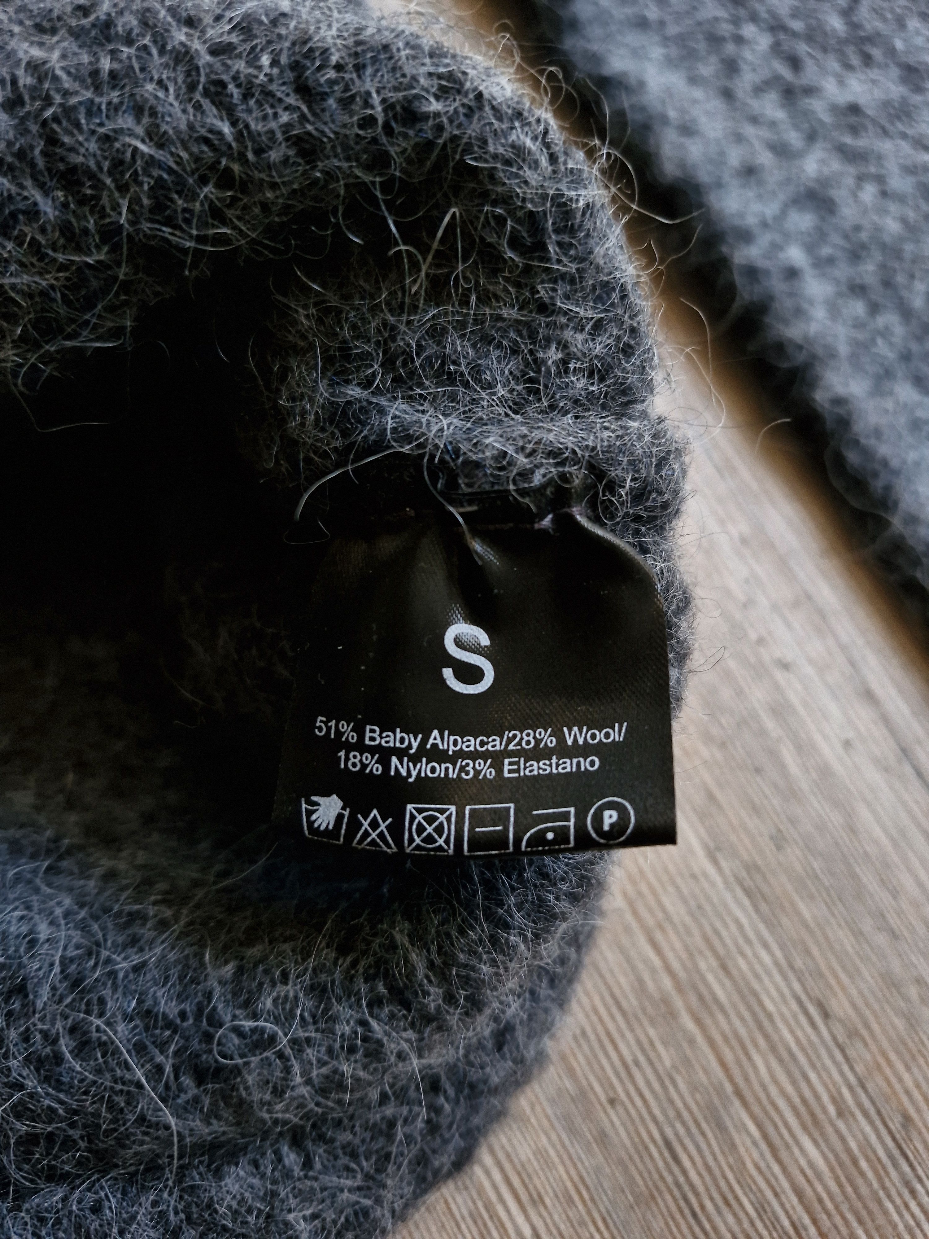 Represent Clo. Represent Alpaca boxy cropped oversized fuzzy knit sweater Size US S / EU 44-46 / 1 - 5 Thumbnail