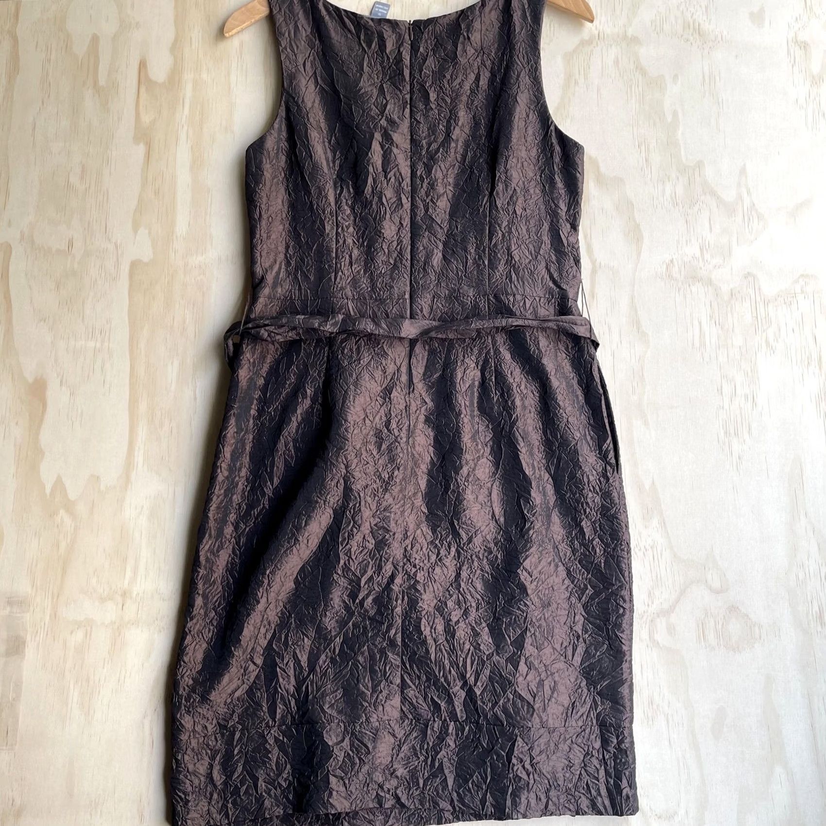 Vintage rabbit rabbit rabbit DESIGNS Dress Womens 10 Brown Beaded Sheath Party Cocktail Dress Womens 10 Brown Beaded Sheath Party Cocktail Women Mens Girls Size L / US 10 / IT 46 - 5 Thumbnail