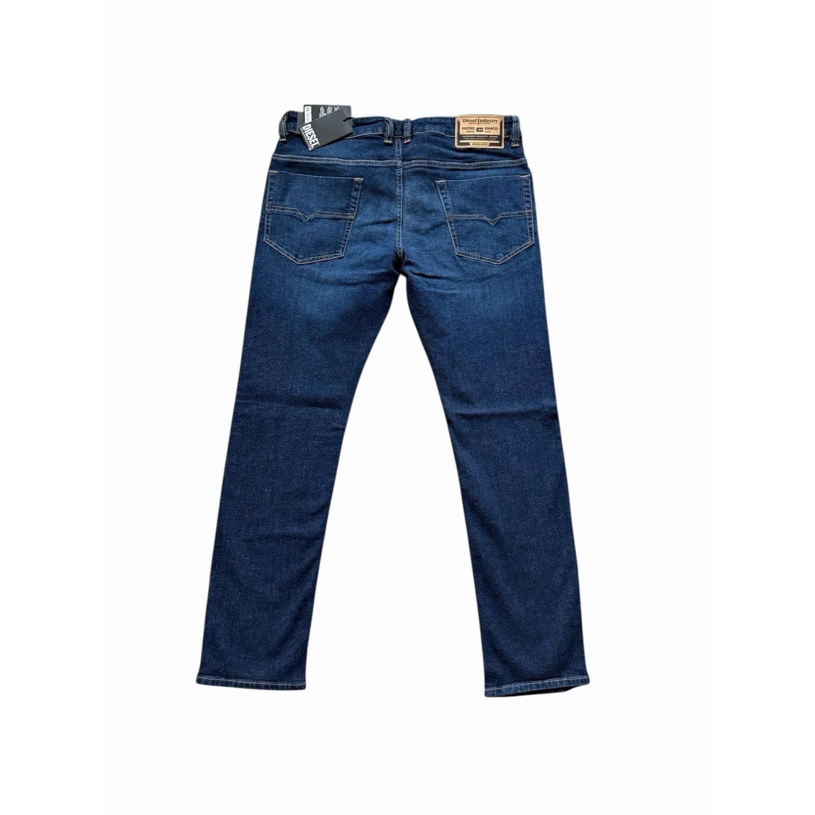 Diesel Diesel Mens Safado Straight Jeans RE065 Blue $195 Size 33/32 Size US 33 - 5 Thumbnail