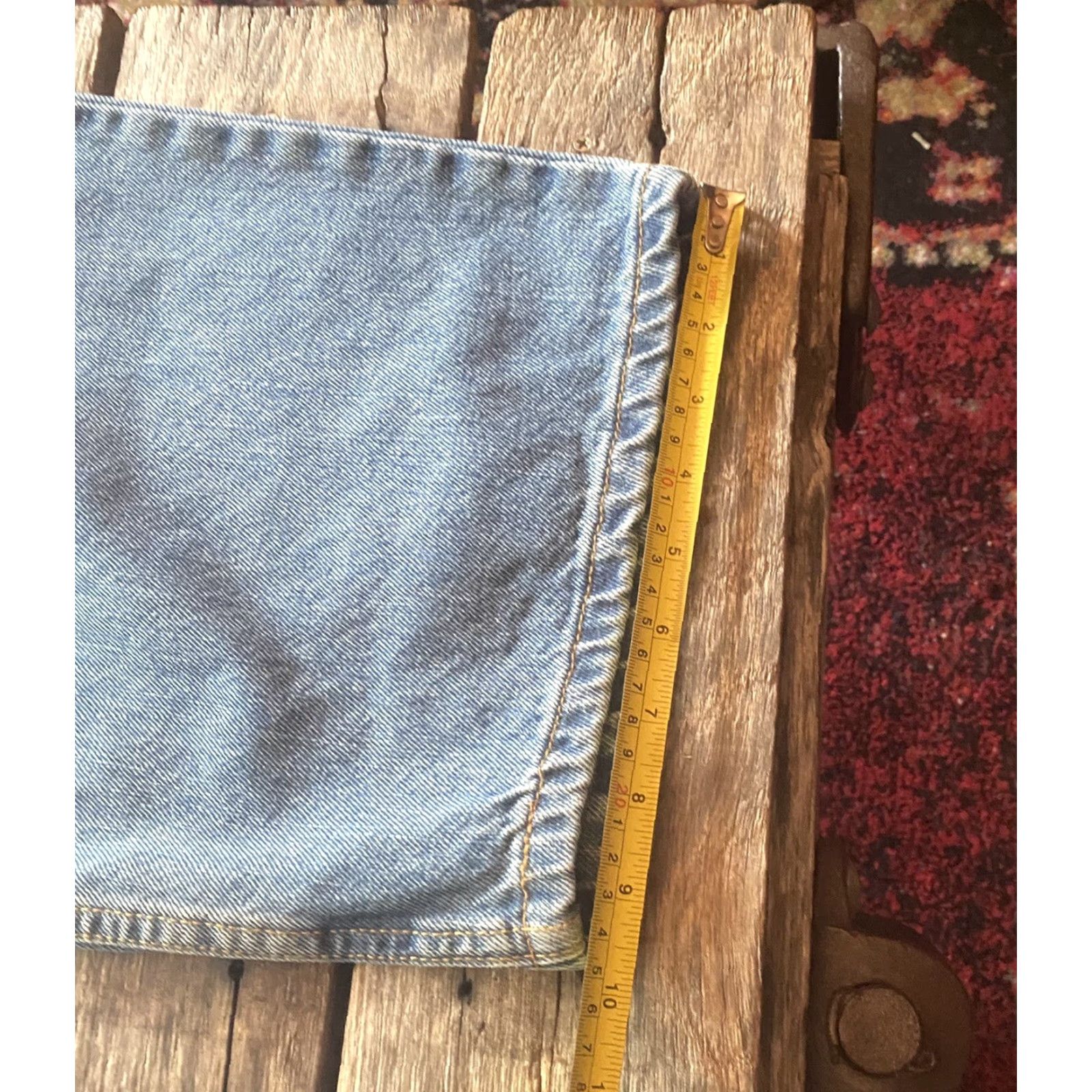 Levi's Levi's 550 Jeans Mens Relaxed 50x29 Medium Wash NWT Big Tall Size Blue 100% Cotton Stone Inseam 29 Regular Bottoms Type Jeans Mens Size US 34 / EU 50 - 4 Thumbnail