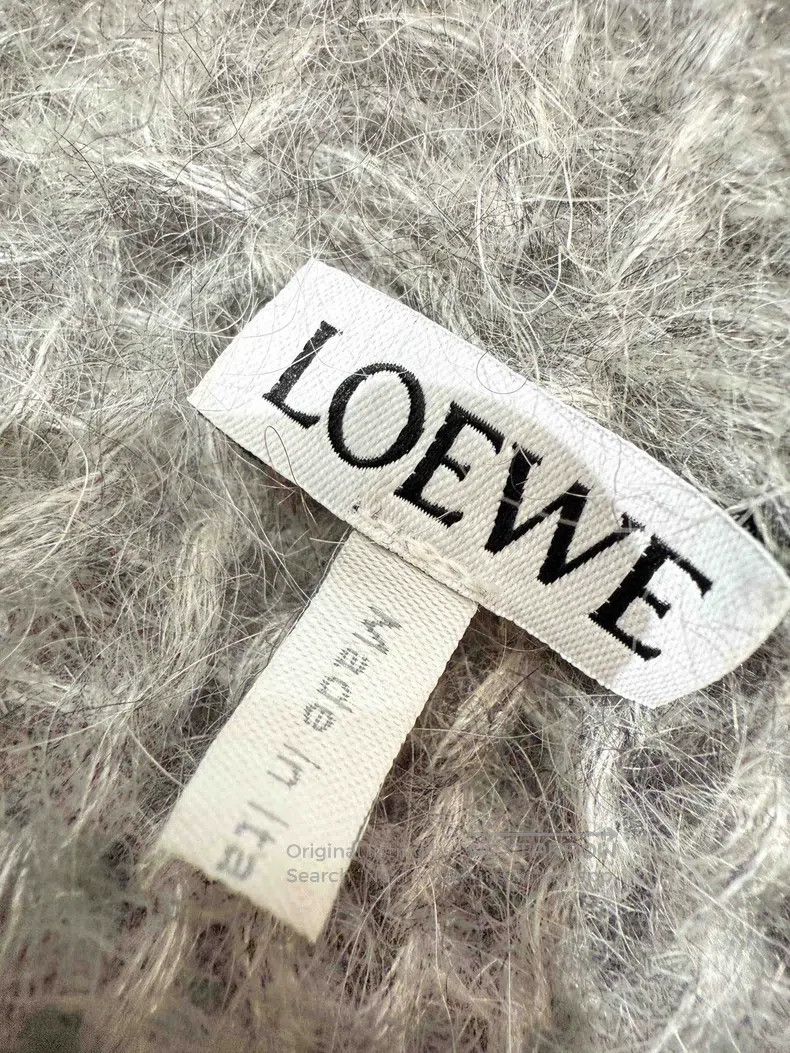 Loewe Loewe Gray Cashmere Sweater, Great Price Size XS / US 0-2 / IT 36-38 - 3 Thumbnail