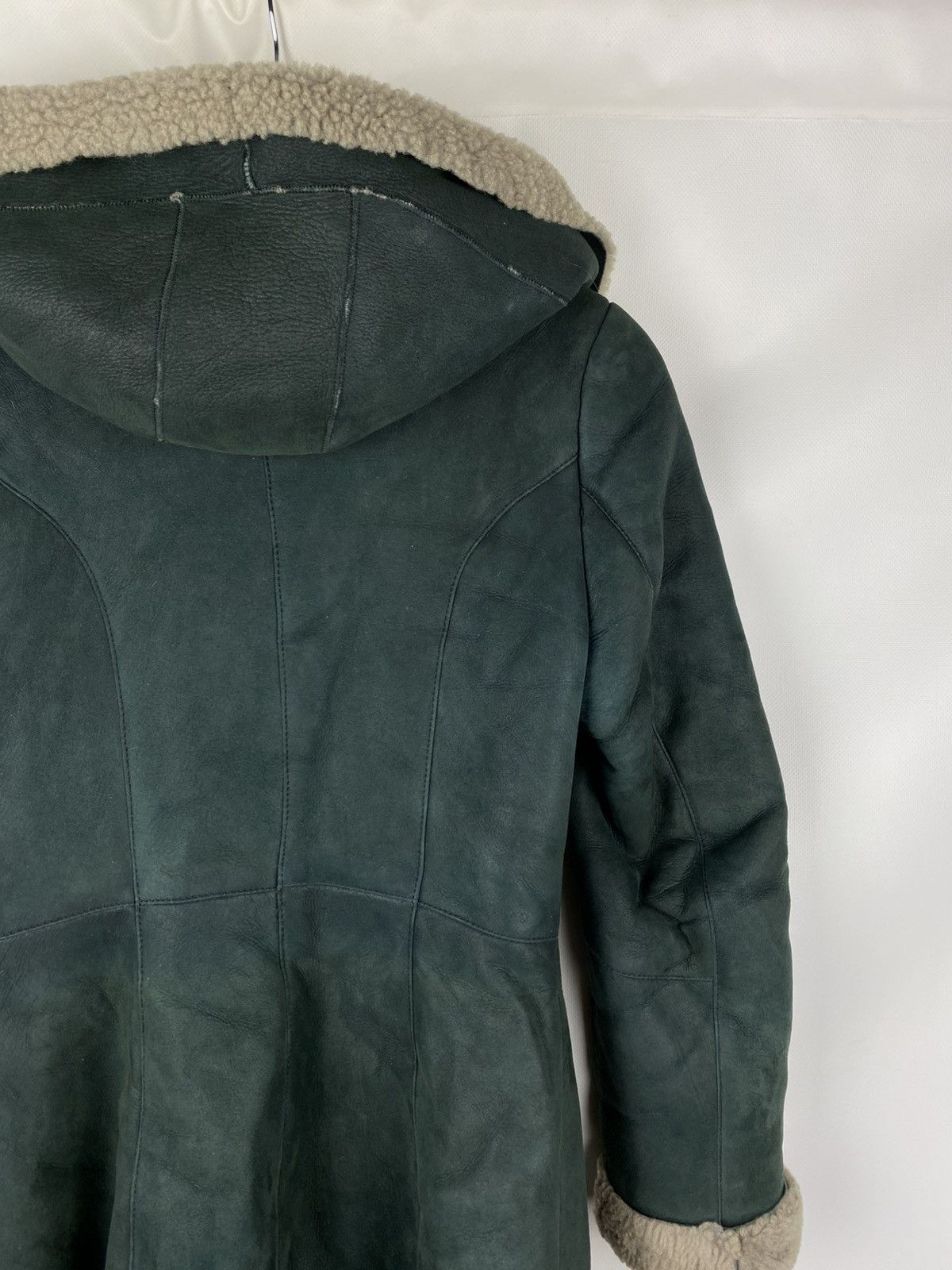 Vintage Vintage Avant-garde ladies shearling fur leather coat jacket Size S / US 4 / IT 40 - 13 Thumbnail