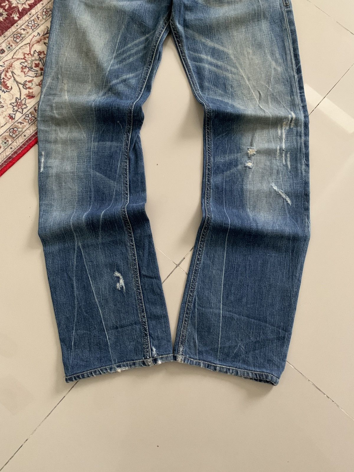 Diesel Diesel Industry Zatiny Faded Bootcut Jeans Size US 28 / EU 44 - 11 Thumbnail