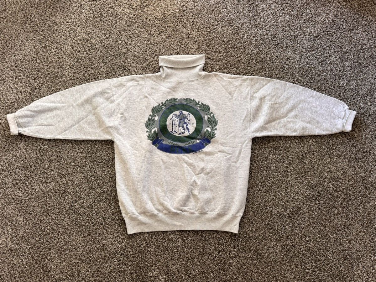Vintage VINTAGE Duke University turtle neck sweatshirt Size US L / EU 52-54 / 3 - 1 Thumbnail