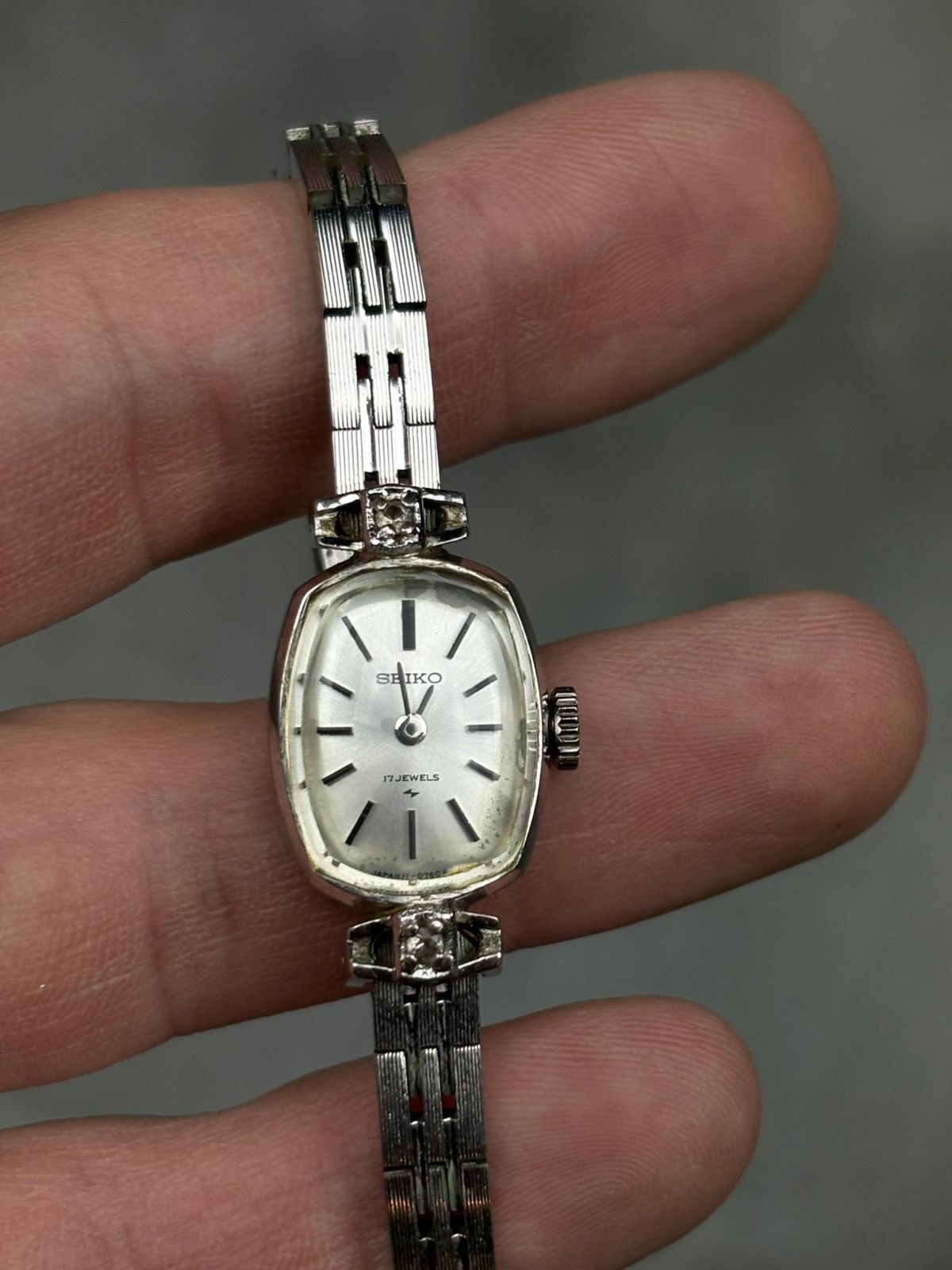 Vintane Seiko Ladies Watch in Silver, Women's