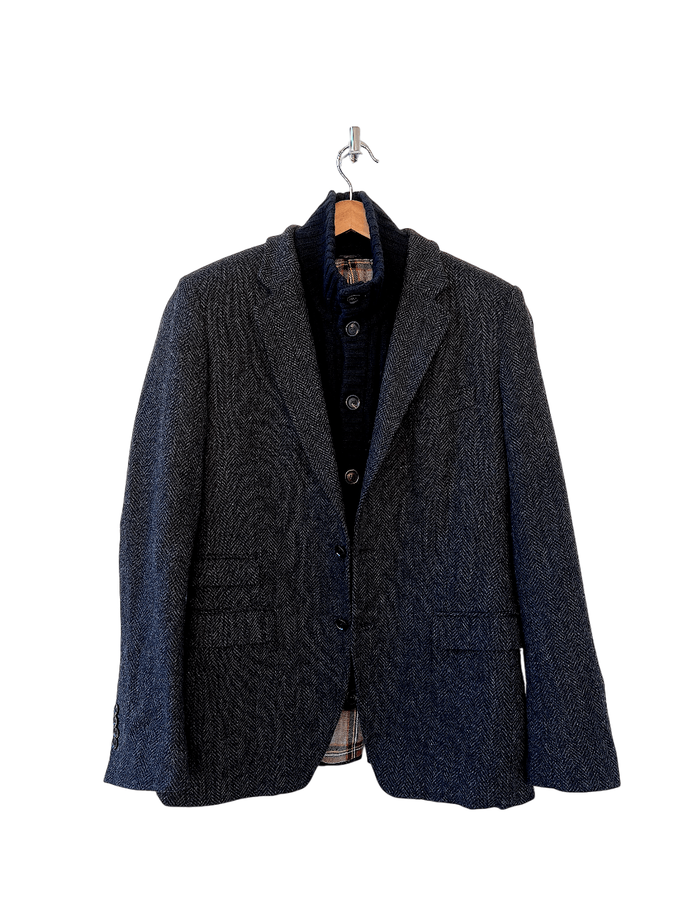Dolce & Gabbana Dolce & Gabbana Wool Coat 52 Size US L / EU 52-54 / 3 - 1 Thumbnail