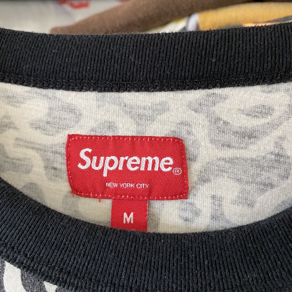 Supreme Supreme Pacific Camo Pocket T-Shirt White Black 2013 Size US M / EU 48-50 / 2 - 3 Thumbnail