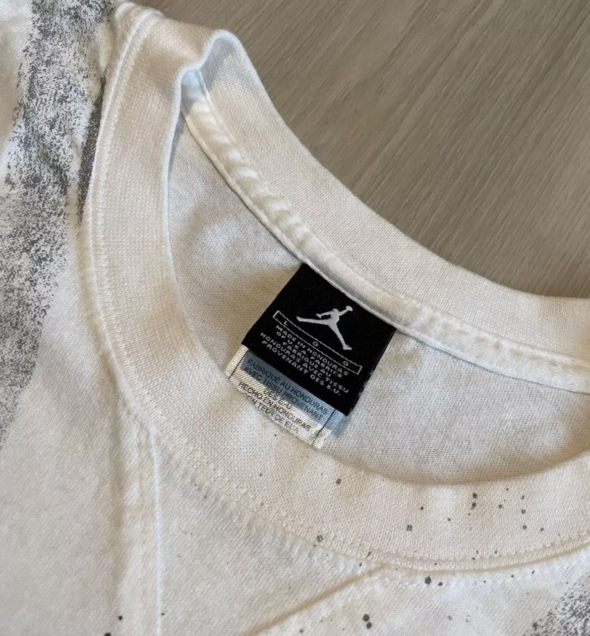 Jordan Brand × Nike × Vintage Vintage Jordan Wingspan Skyline shirt Mens Large Size US L / EU 52-54 / 3 - 3 Thumbnail