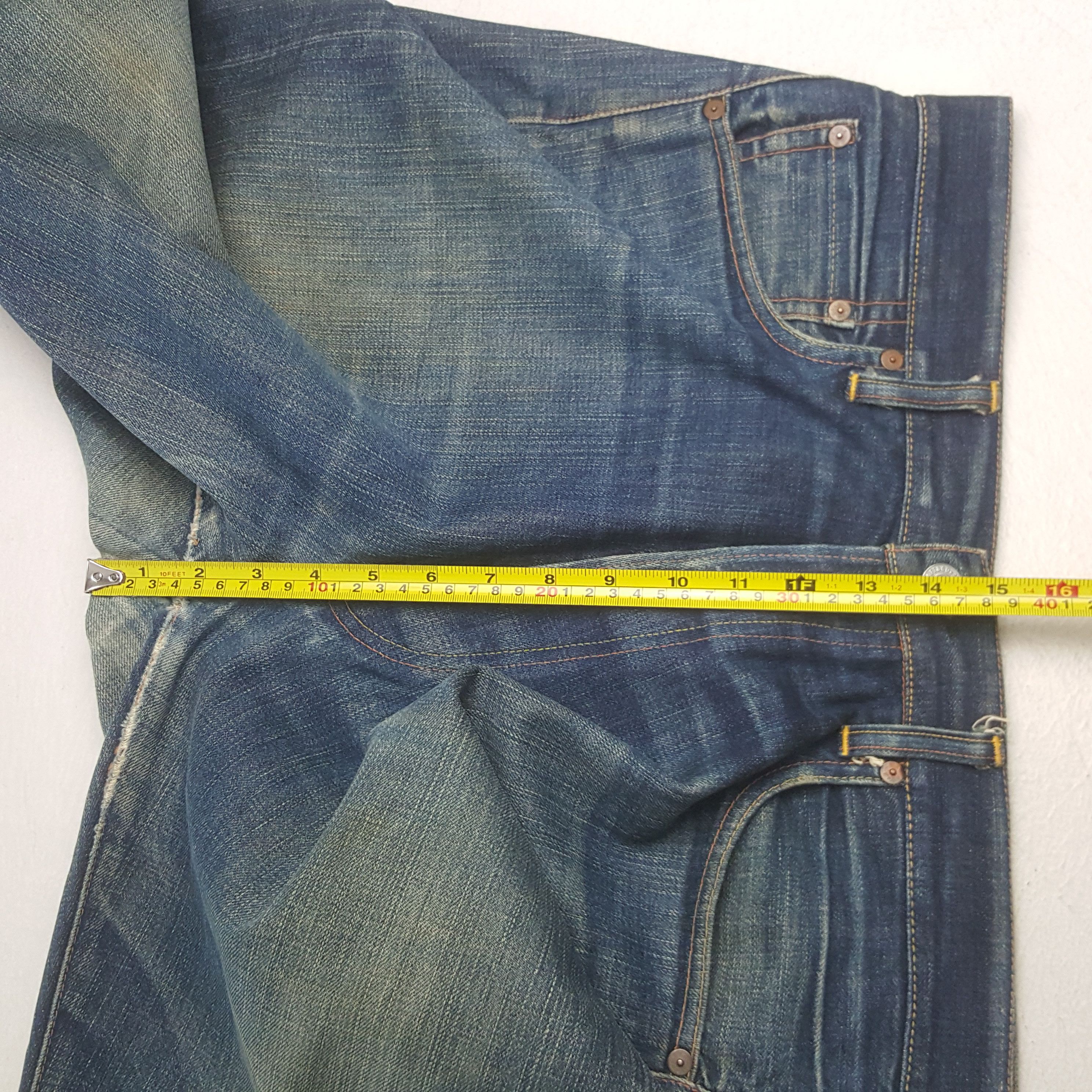Evisu Vintage Evisu Japanese Daicock Custom Denim Jeans C297N24 Size US 34 / EU 50 - 10 Thumbnail