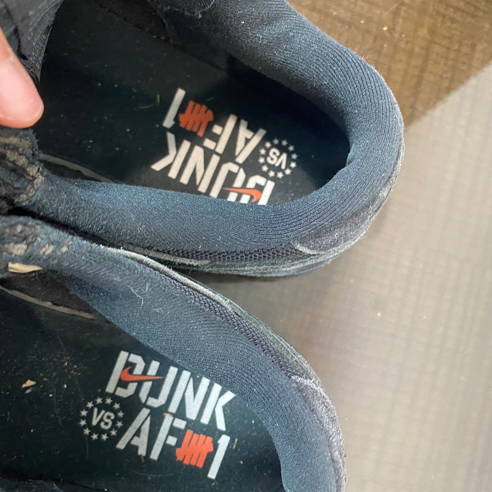 Nike × Undefeated Nike Dunk Low SP Undefeated 5 On It Black Sneakers Men's 7 Size US 7 / EU 40 - 10 Thumbnail
