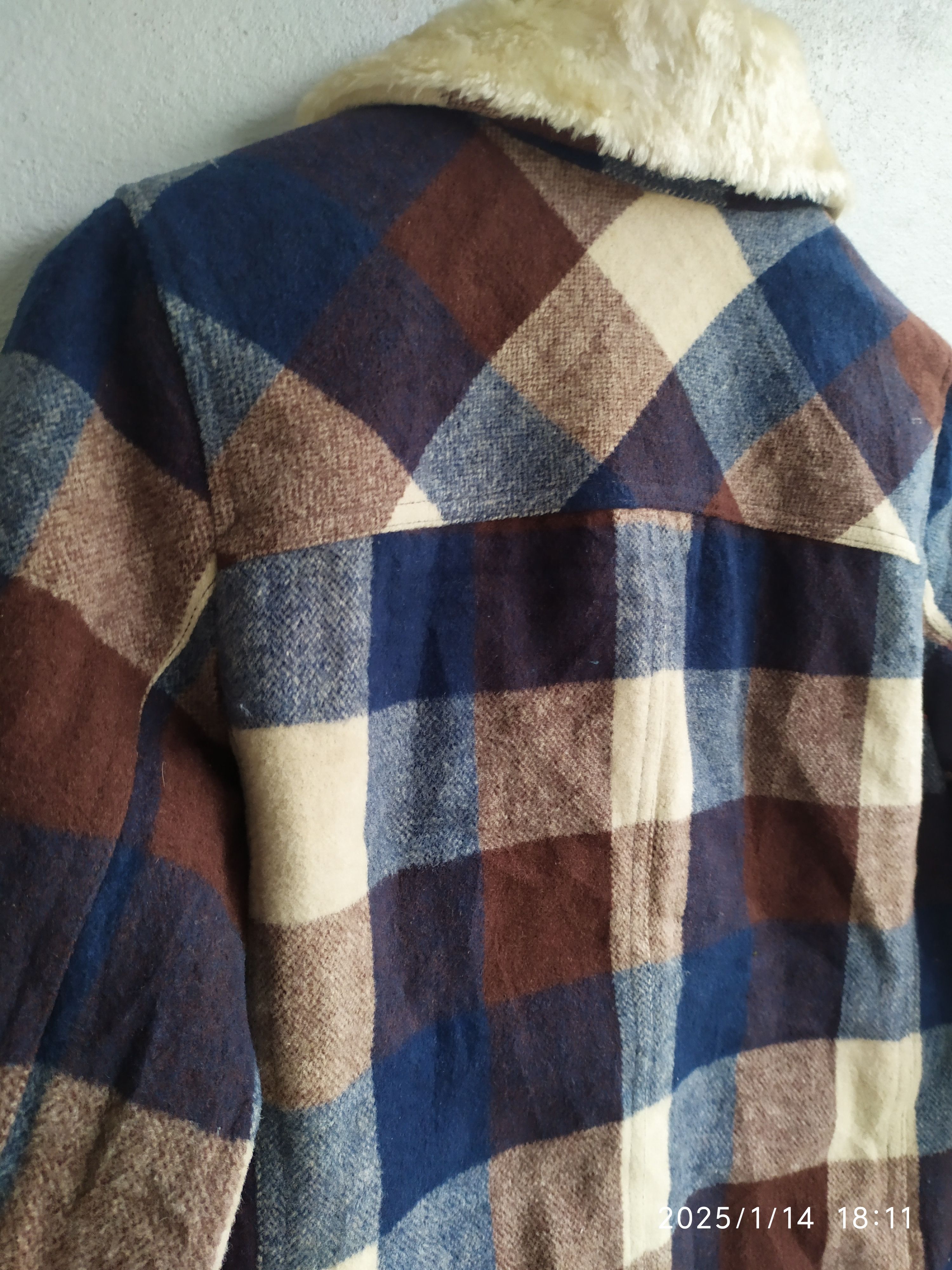 Flannel × Japanese Brand Women's Majestic Legon Plaid Flannel Jacket Size M / US 6-8 / IT 42-44 - 10 Thumbnail