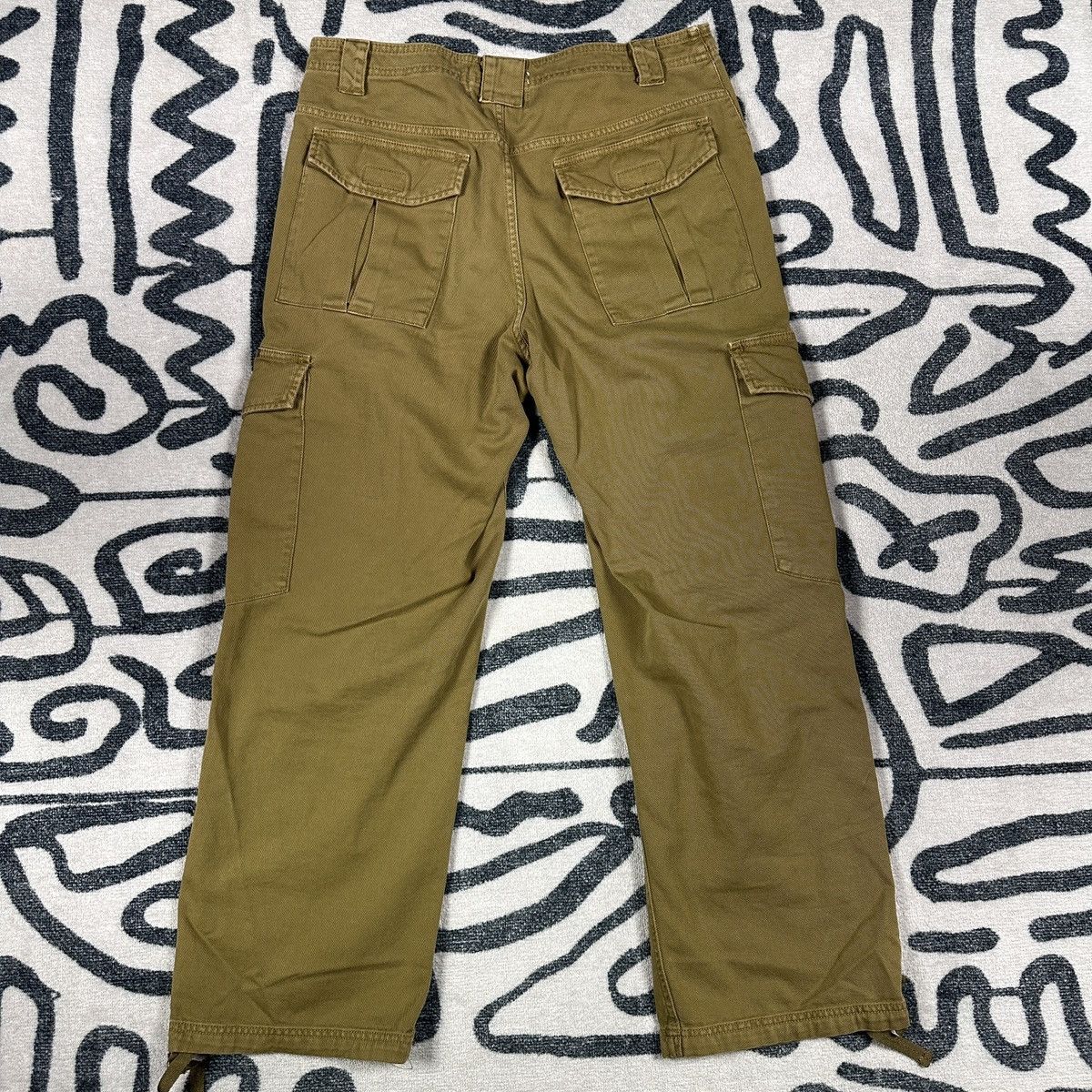 Bdg BDG Jacob Twill Cargo Pant Dark Green Size 34 Size US 34 / EU 50 - 4 Thumbnail