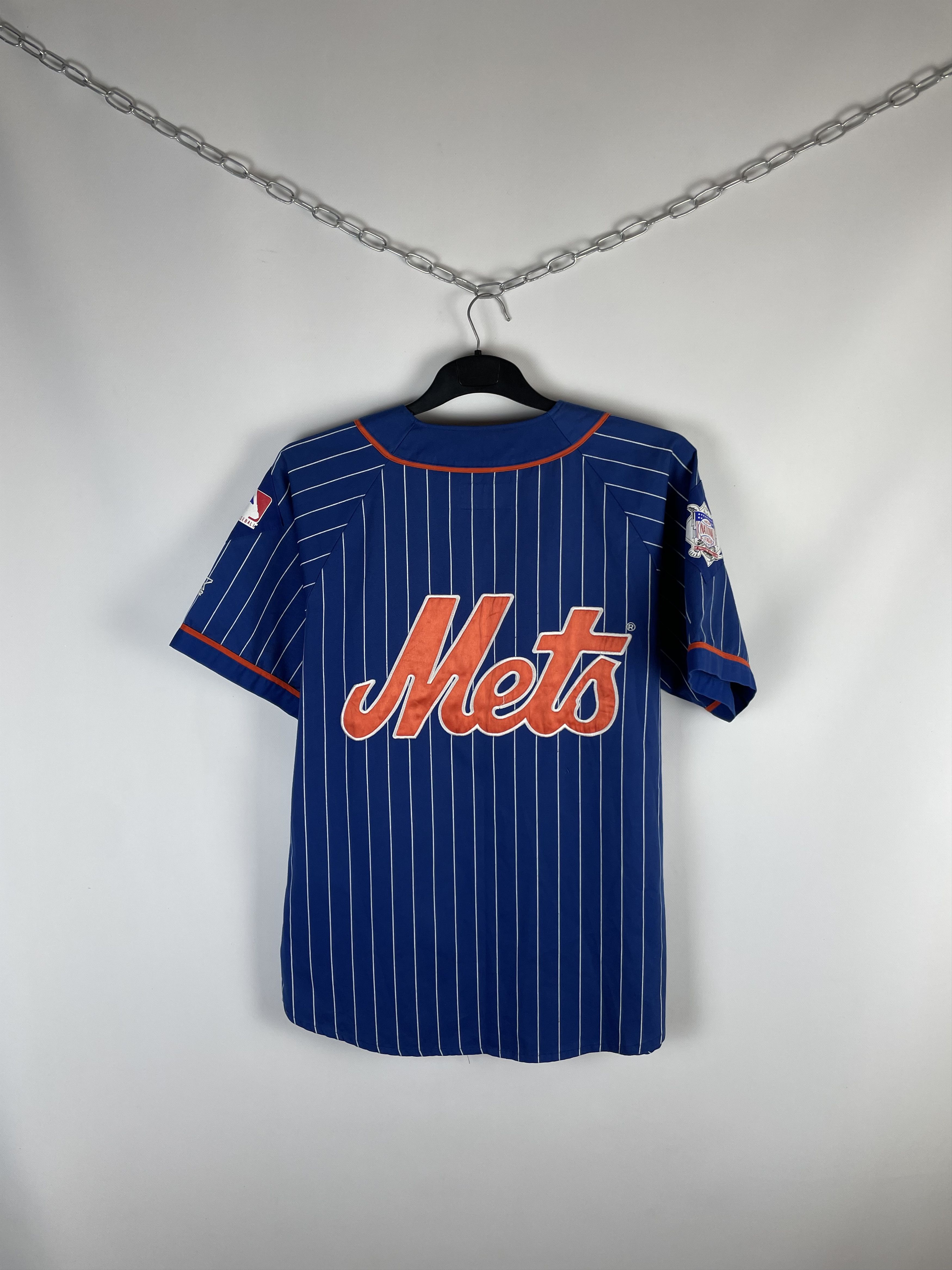 MLB NEW YORK METS BASEBALL JERSEY SHIRT MLB Size US M / EU 48-50 / 2 - 8 Thumbnail