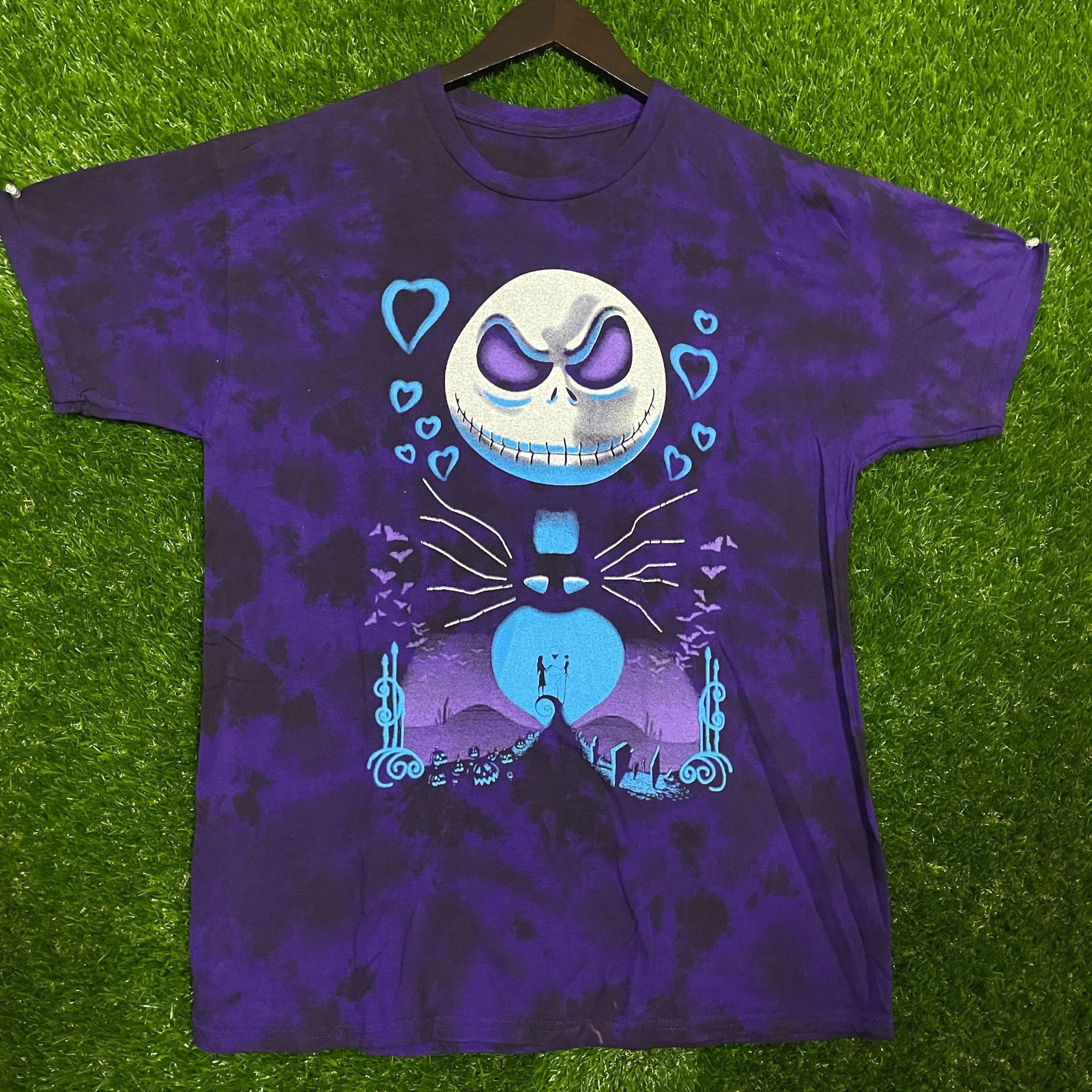 Disney Tim Burton‘s a Nightmare Before Christmas Graphic Tie-dye T- Size US L / EU 52-54 / 3 - 1 Thumbnail
