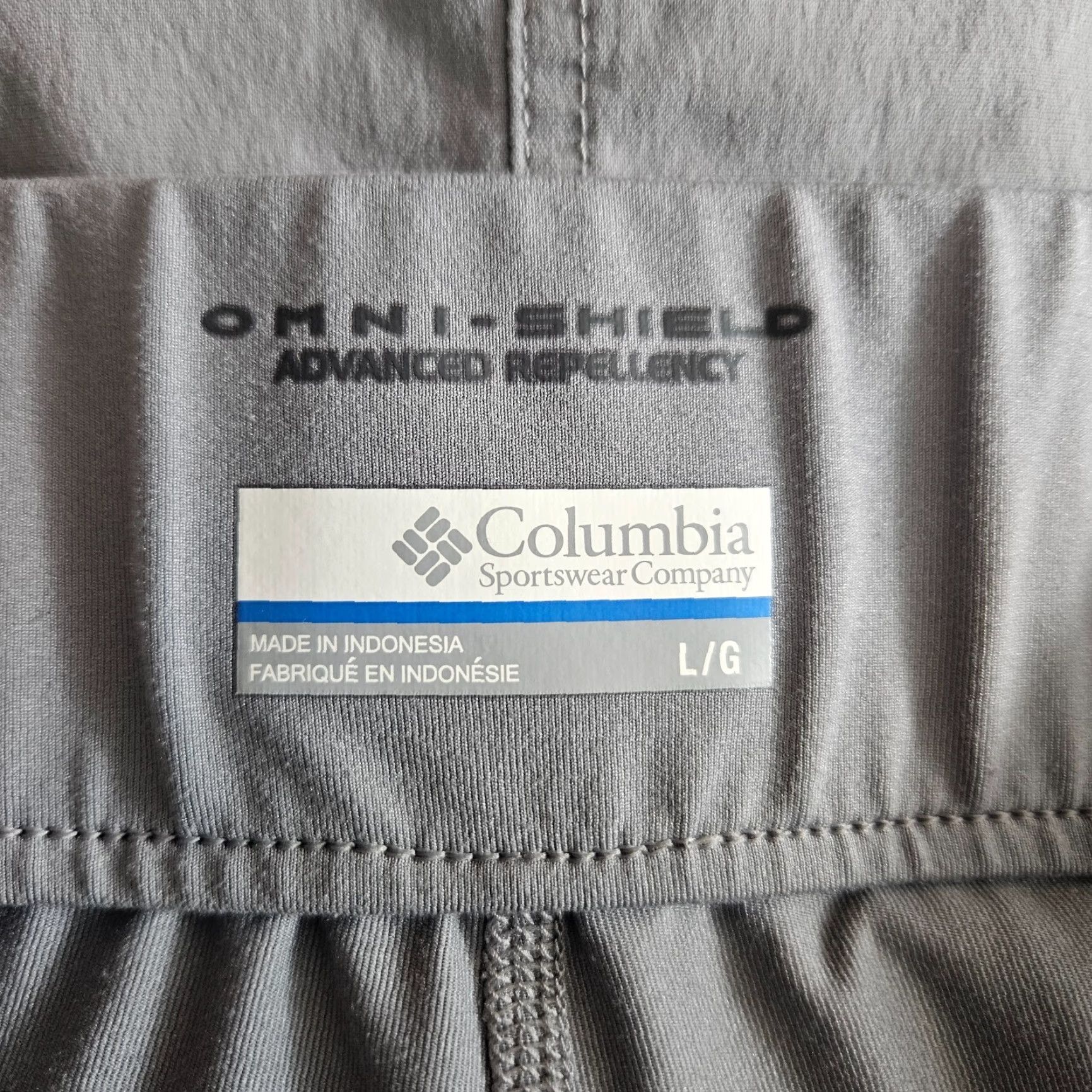 Vintage Columbia Skort Womens L Gray Pockets Activewear Pull On Short Nylon Polyester Spandex Size ONE SIZE - 4 Thumbnail