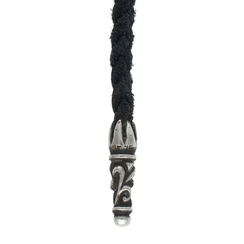 Chrome Hearts Chrome Hearts Leather Braid Blade Necklace Size ONE SIZE - 3 Thumbnail