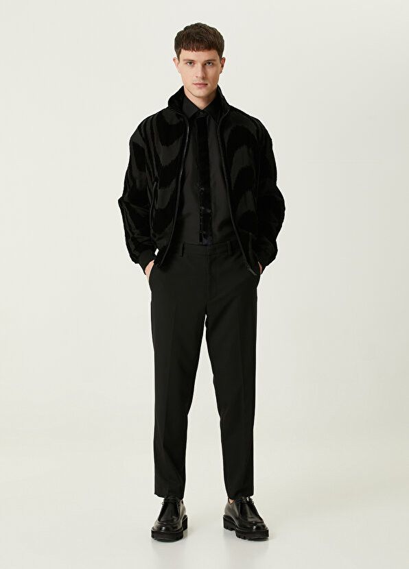 image of Tom Ford O1Loc1C0424 Obs014 Jacket In Black, Men's (Size Medium)