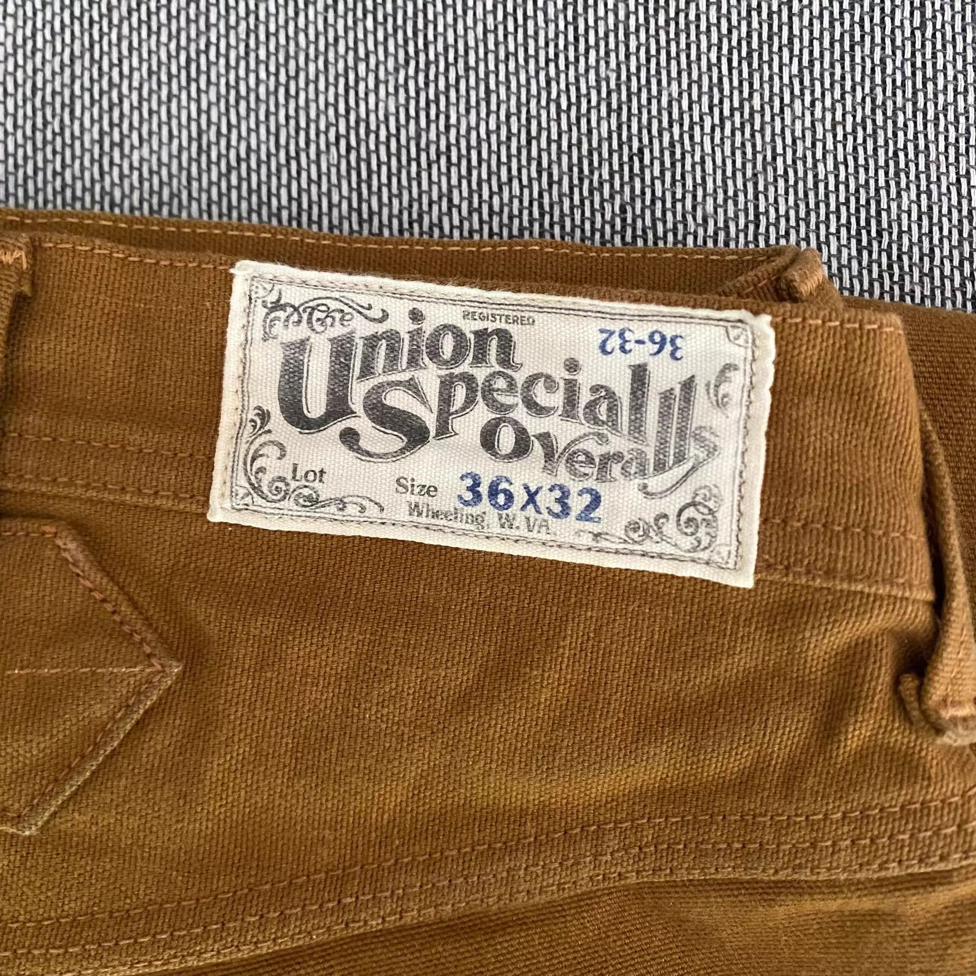 Freewheelers Freewheelers Brown Heavyweight Canvas Work Pants 36 Size US 36 / EU 52 - 9 Thumbnail