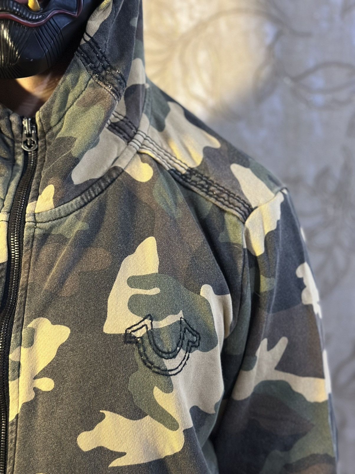 True Religion TRUE RELIGION CAMO ZIP HOODIE Size US M / EU 48-50 / 2 - 4 Thumbnail