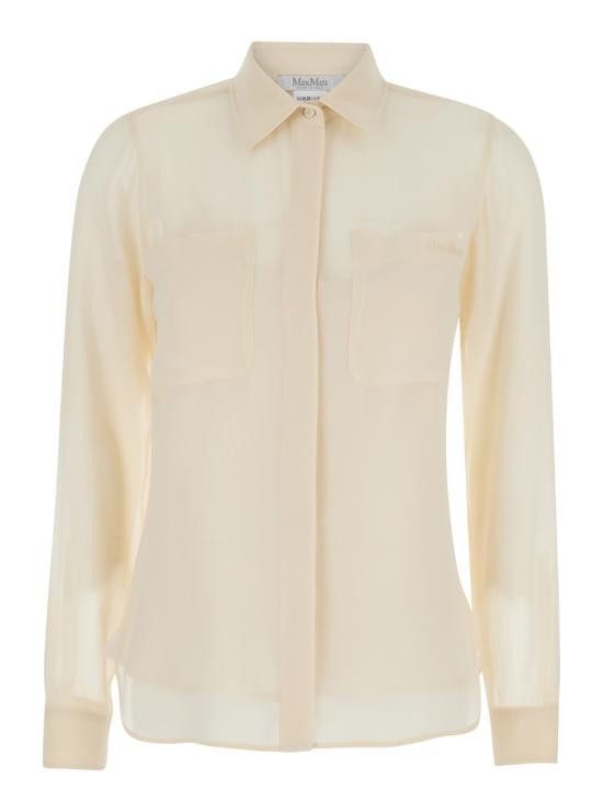 Max Mara MAX MARA Women Shirts 2411261012600028 White Size M / US 6-8 / IT 42-44 - 1 Thumbnail