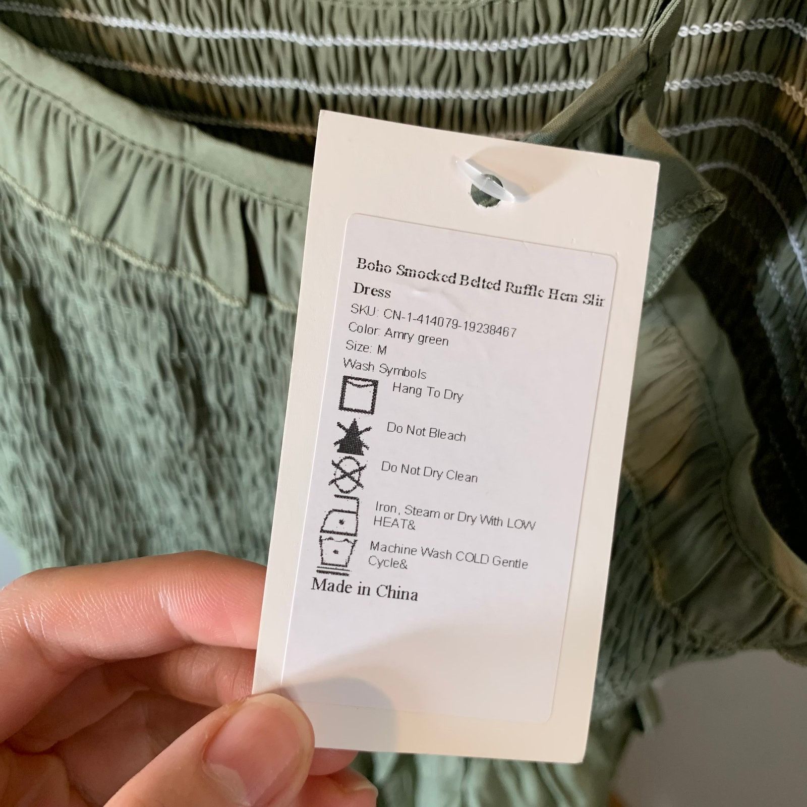 Other Women’s green cute dress size S (NWT) Size S / US 4 / IT 40 - 8 Thumbnail