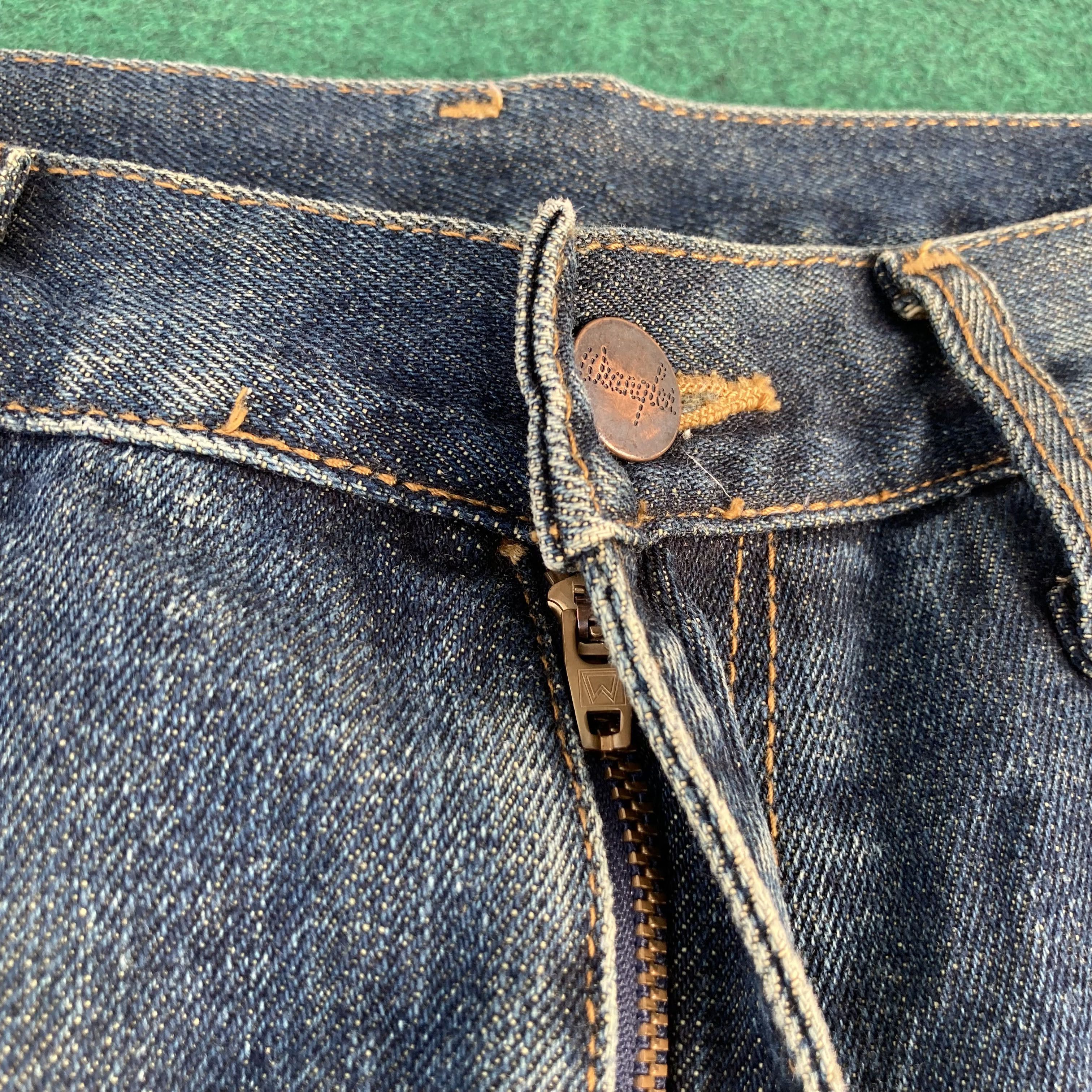 Vintage × Wrangler Vtg Wrangler Denim Bootcut Sz 32 Faded Flare Jeans Size US 32 / EU 48 - 4 Thumbnail