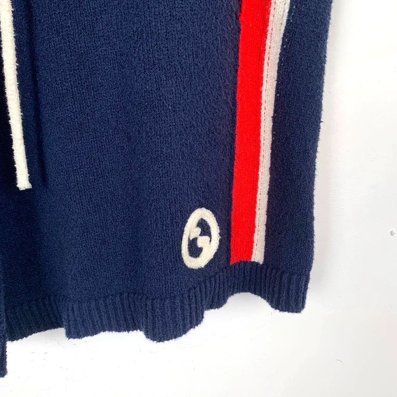 Gucci Gucci Size S Color block striped logo embroidered cotton k Size US 30 / EU 46 - 4 Thumbnail