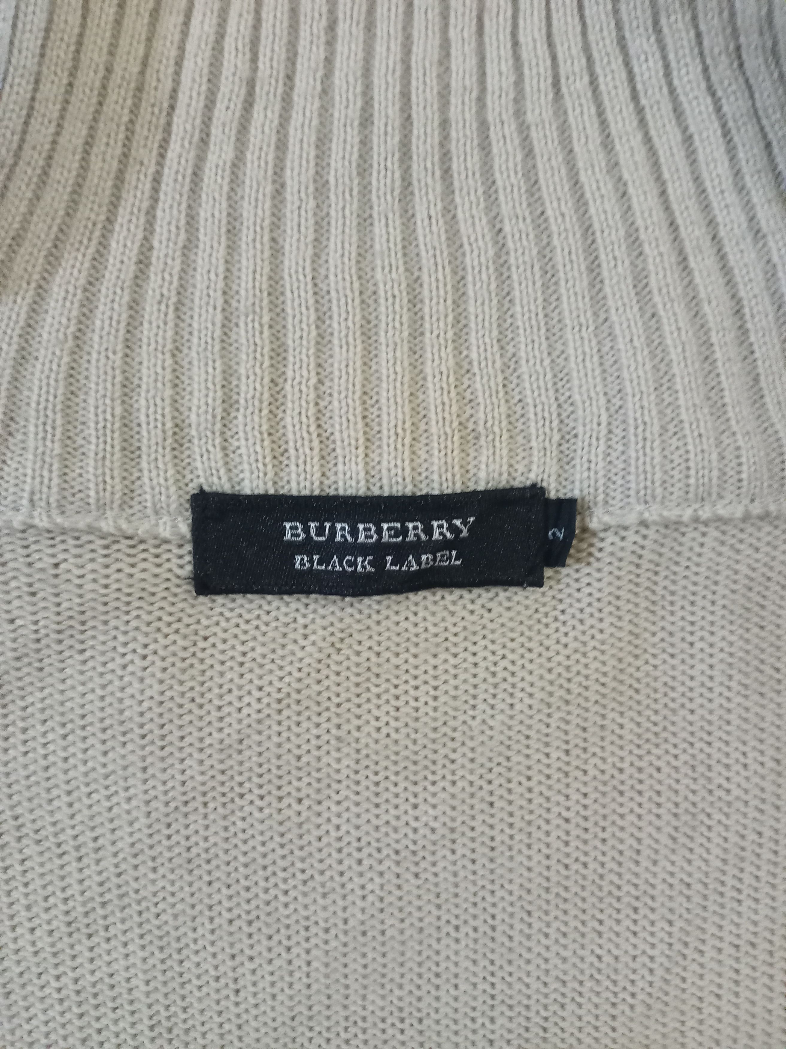 Burberry BURBERRY TURTLE NECK ZIPPER KNITWEAR Size M / US 6-8 / IT 42-44 - 7 Thumbnail