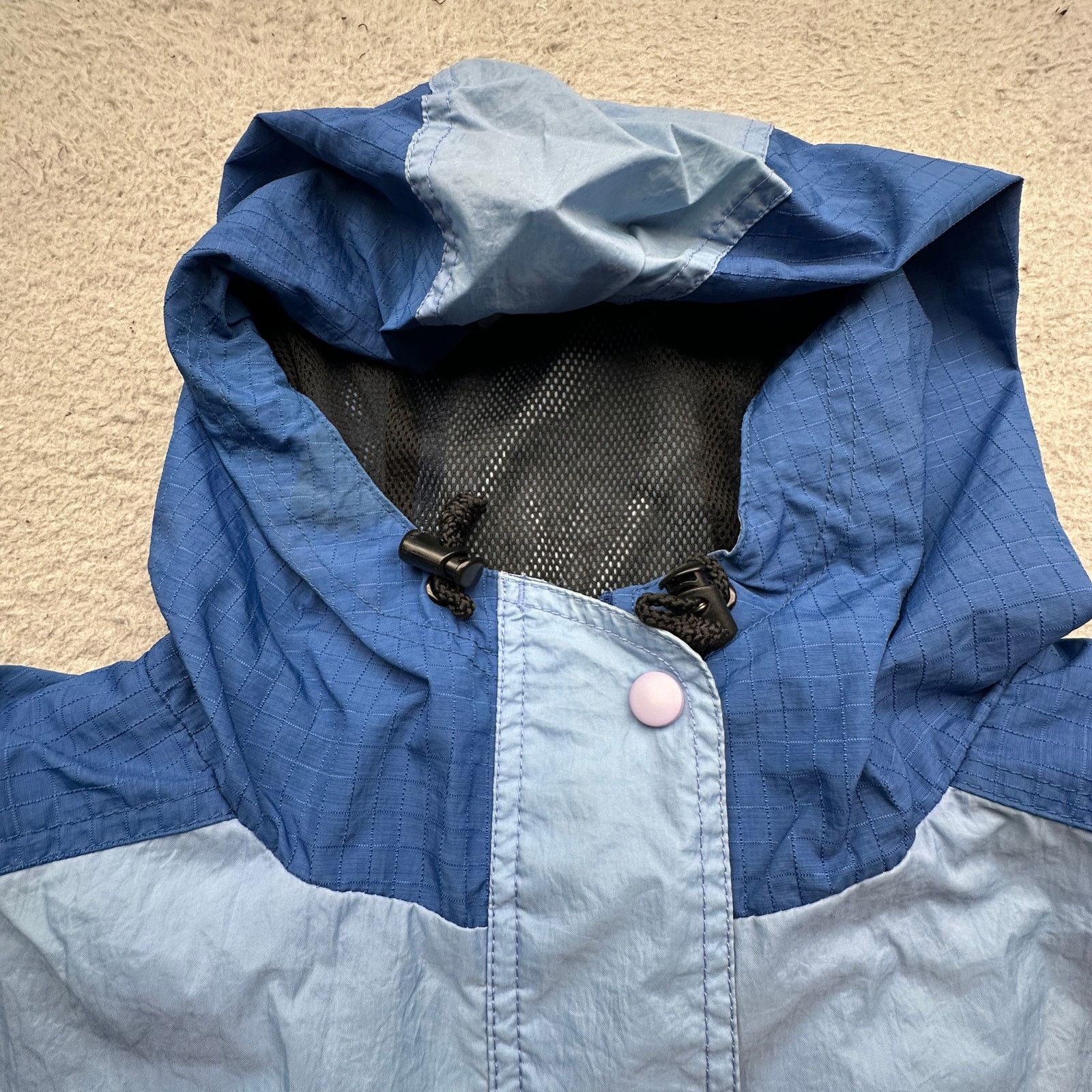 Nike Vintage 90s Nike Ripstop Windbreaker Jacket Women Large Blue Size L / US 10 / IT 46 - 14 Thumbnail