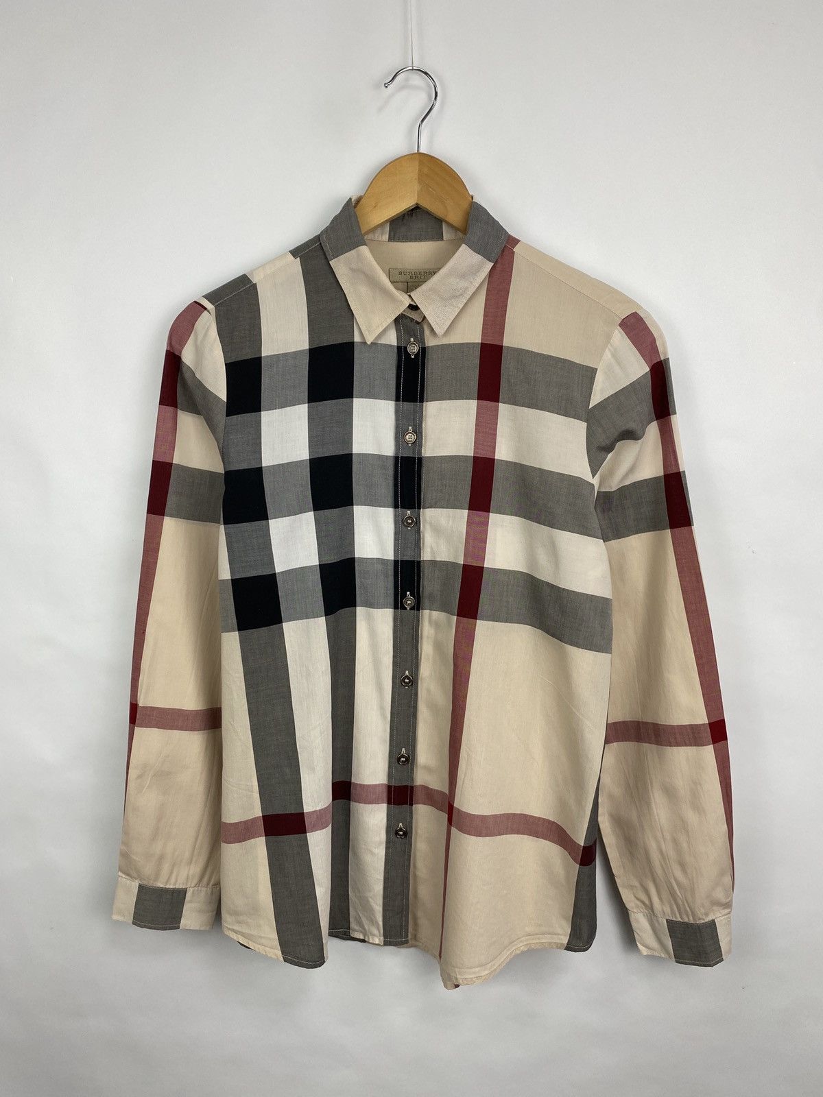 Burberry 🏴󠁧󠁢󠁥󠁮󠁧󠁿 Burberry London England Shirt Rare Retro Hype Y2K Size S / US 4 / IT 40 - 3 Thumbnail